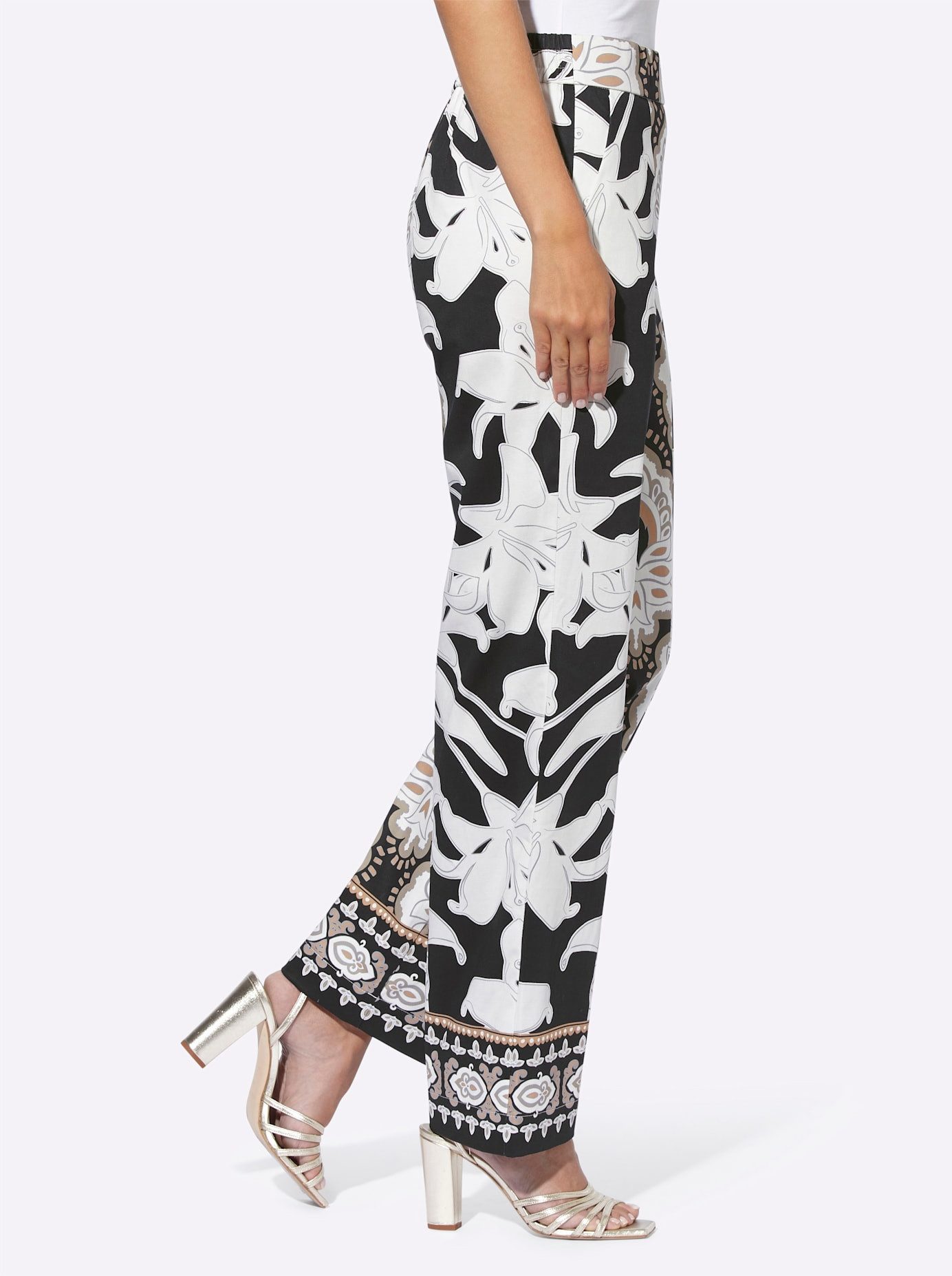 heine Geweven broek