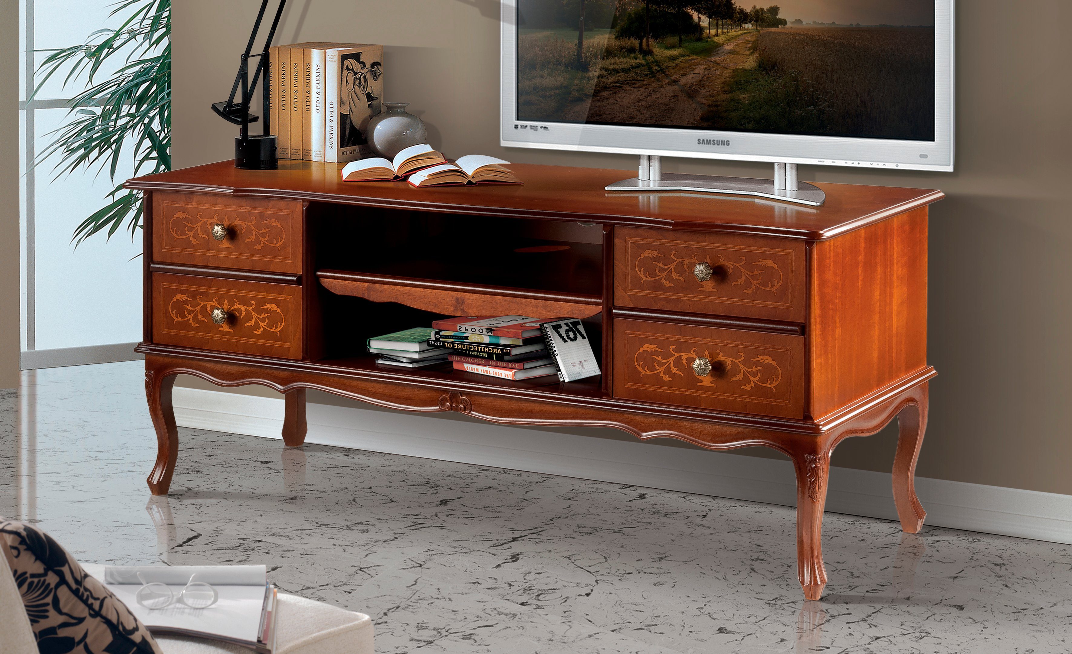 Home affaire Tv-meubel Limoen Breedte 123 cm