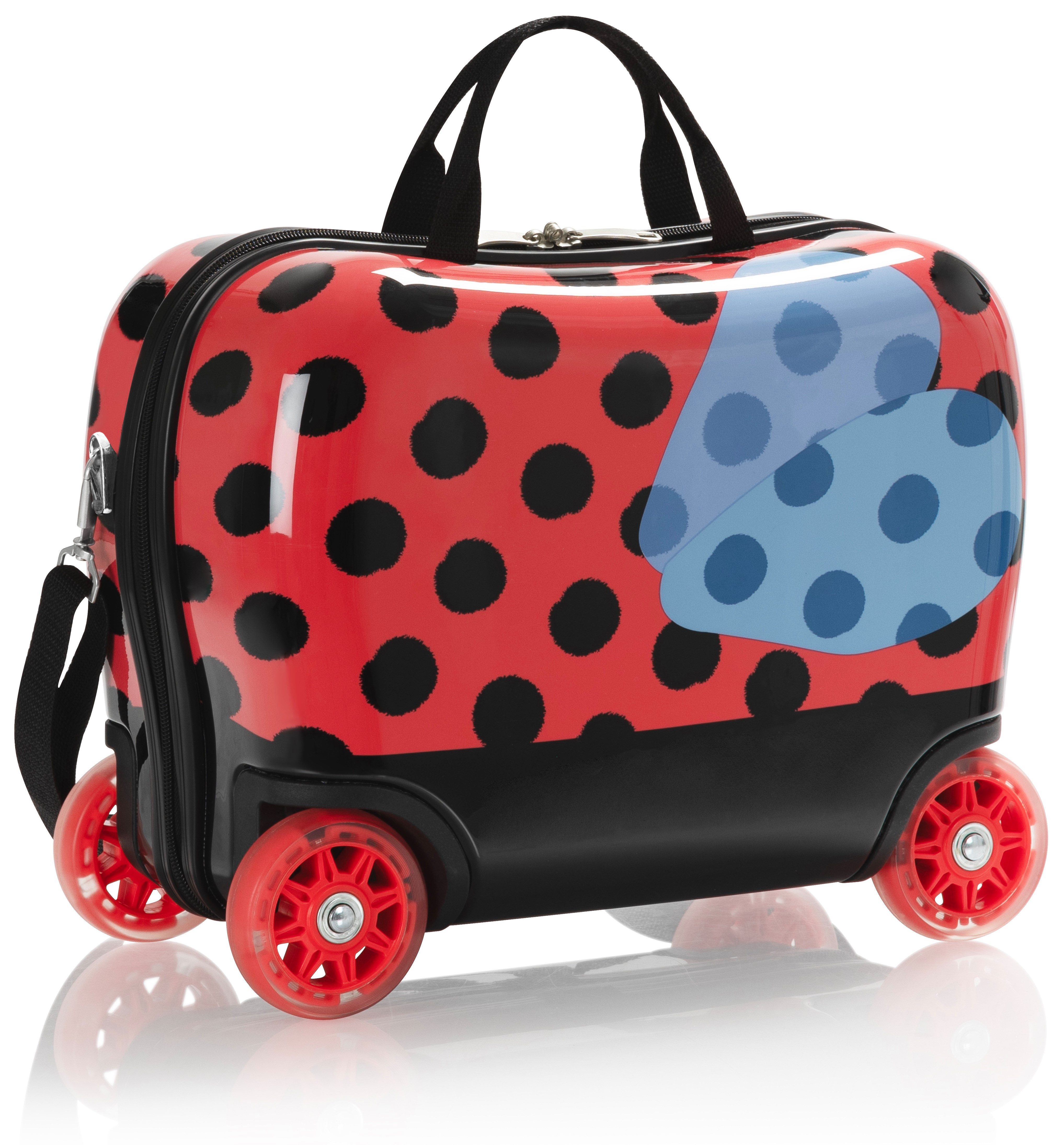 Heys Kinderkoffer  Kids Ride-On Luggage, 16 cm  x Joachim Llambi kinderbagage kindertrolley lieveheersbeestje