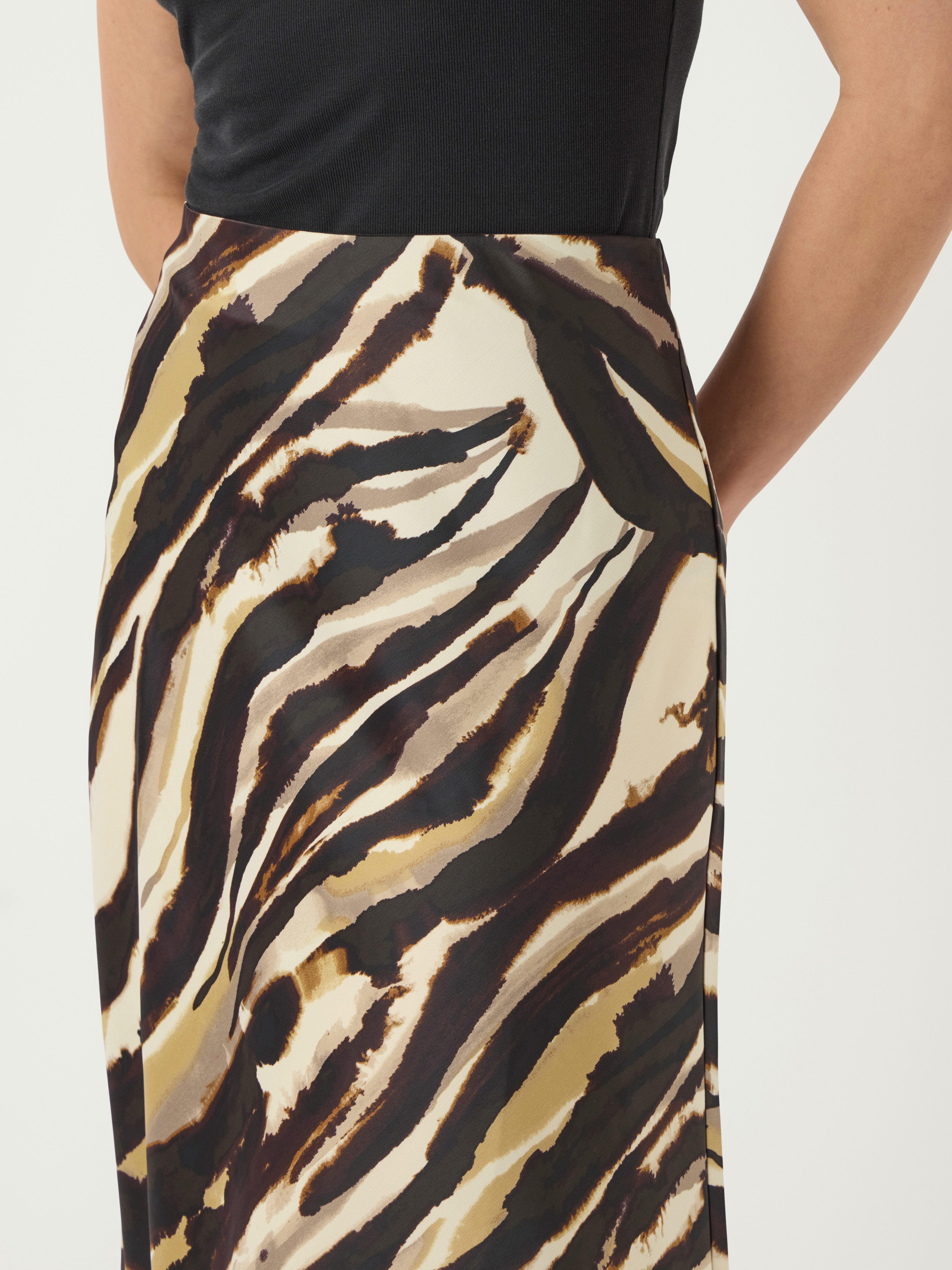 Y.A.S Midirok YASPELLA HW MIDI SKIRT S. NOOS