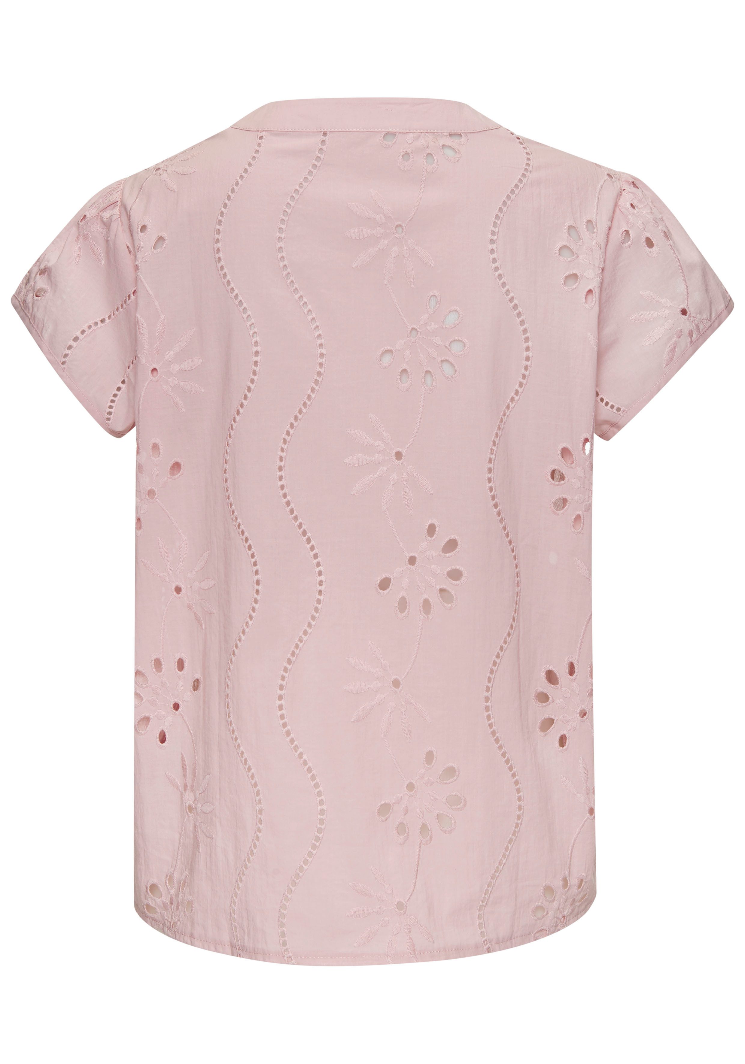 Buffalo Kanten blouse met korte mouwen