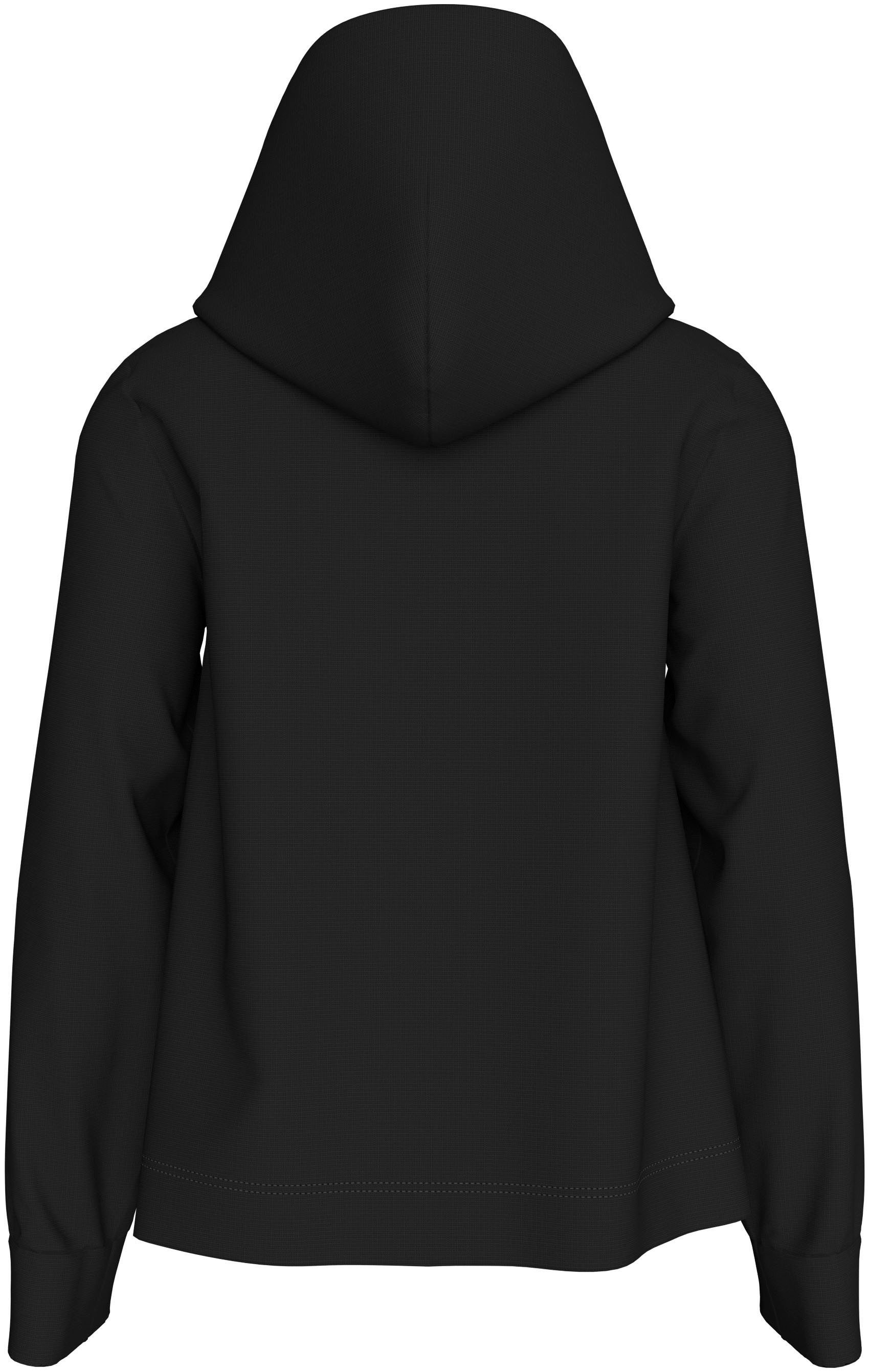Calvin Klein Hoodie LOGO ELASTIC MILANO HOODIE met logoprint, brede capuchon
