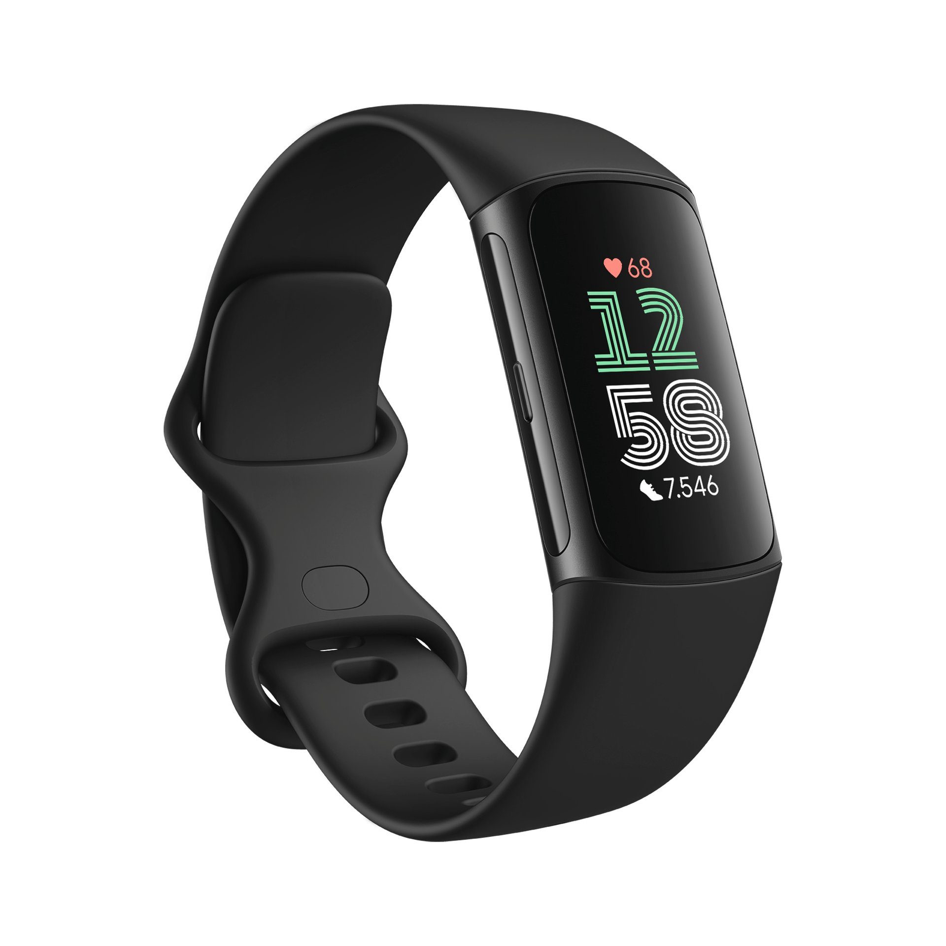 fitbit by Google Fitness-horloge Charge 6 Fitnesstracker GPS EKG SpO2 Google Wallet Maps Youtube Music
