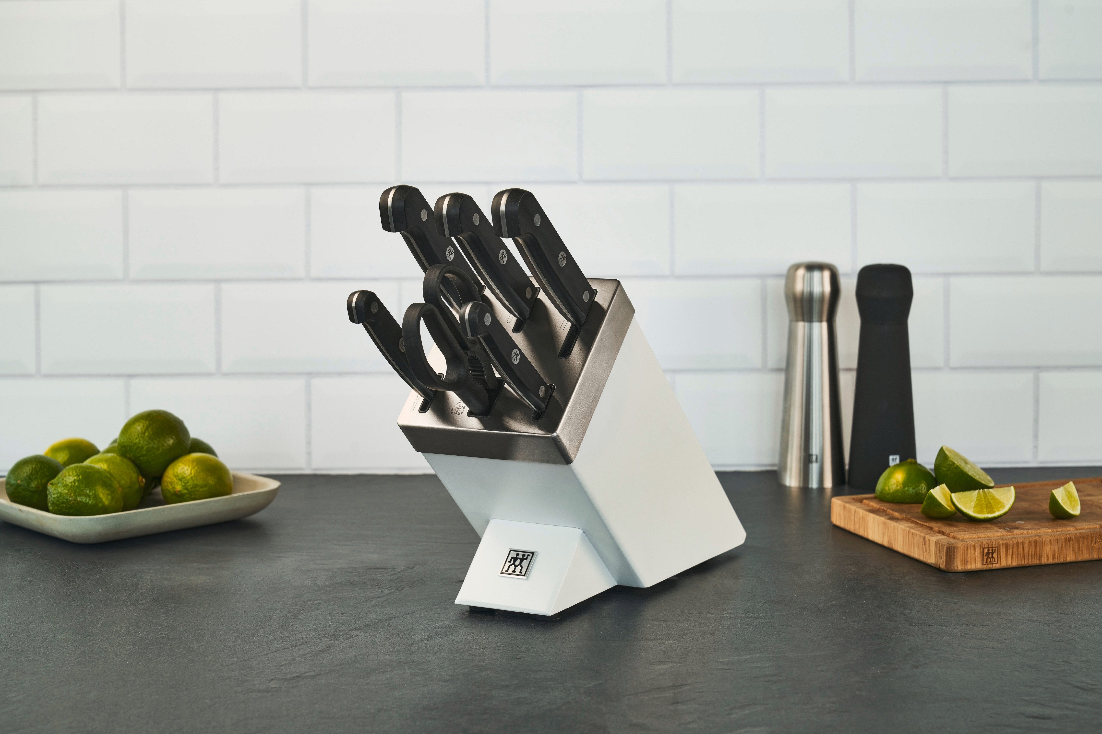 Zwilling Messenblok Gourmet zelfslijpend (set, 7-delig)
