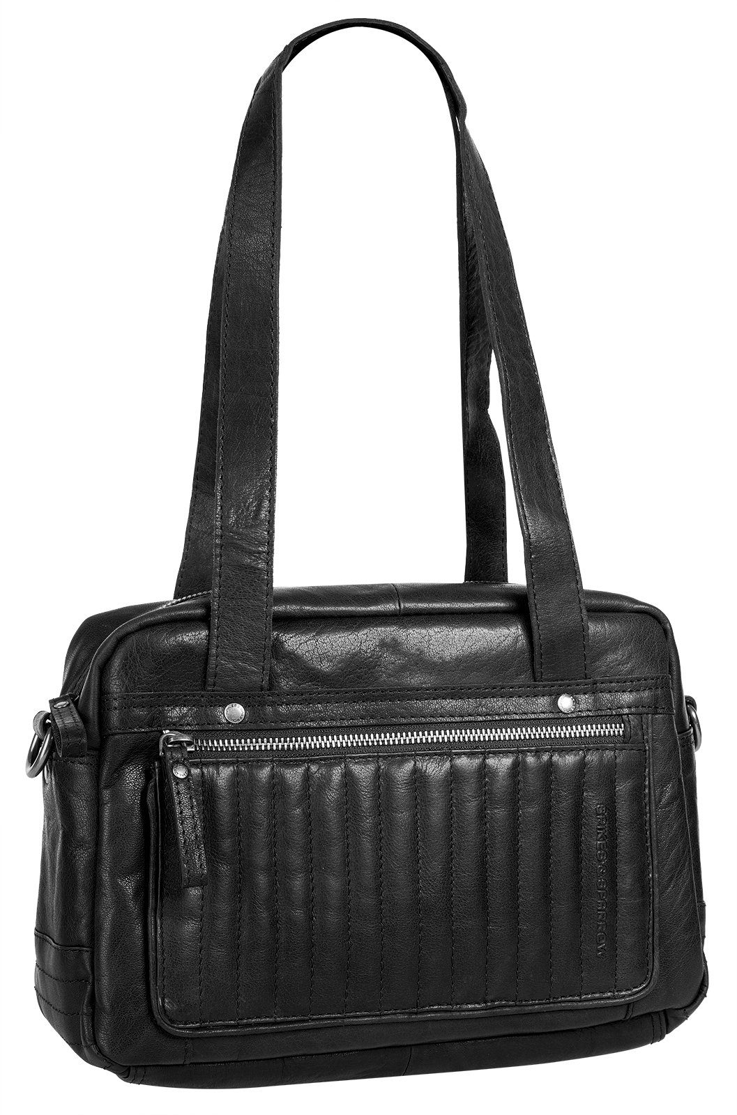 Spikes & Sparrow Tas echt leder