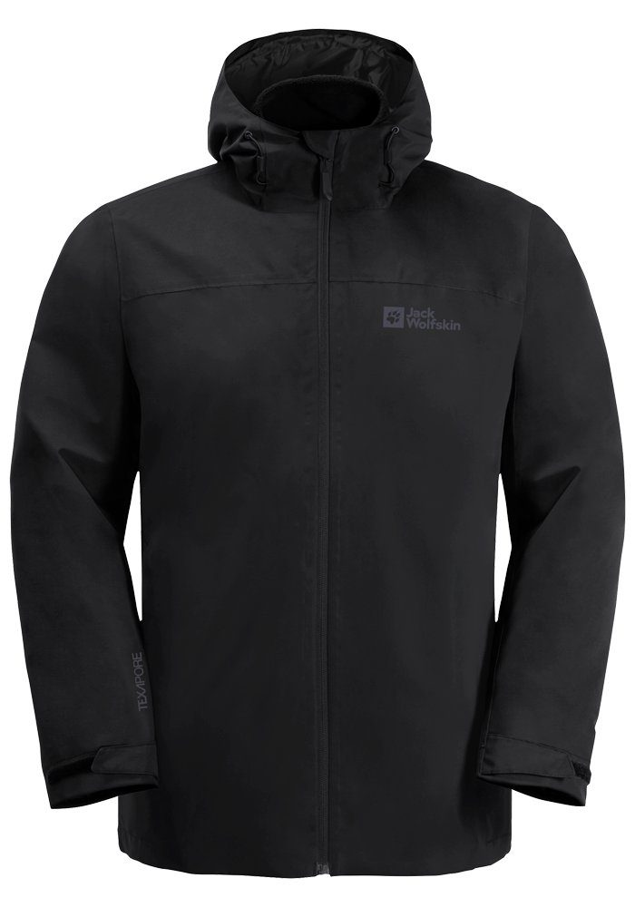 Jack Wolfskin Functioneel 3-in-1-jack TAUBENBERG 3IN1 JKT M (2-delig)