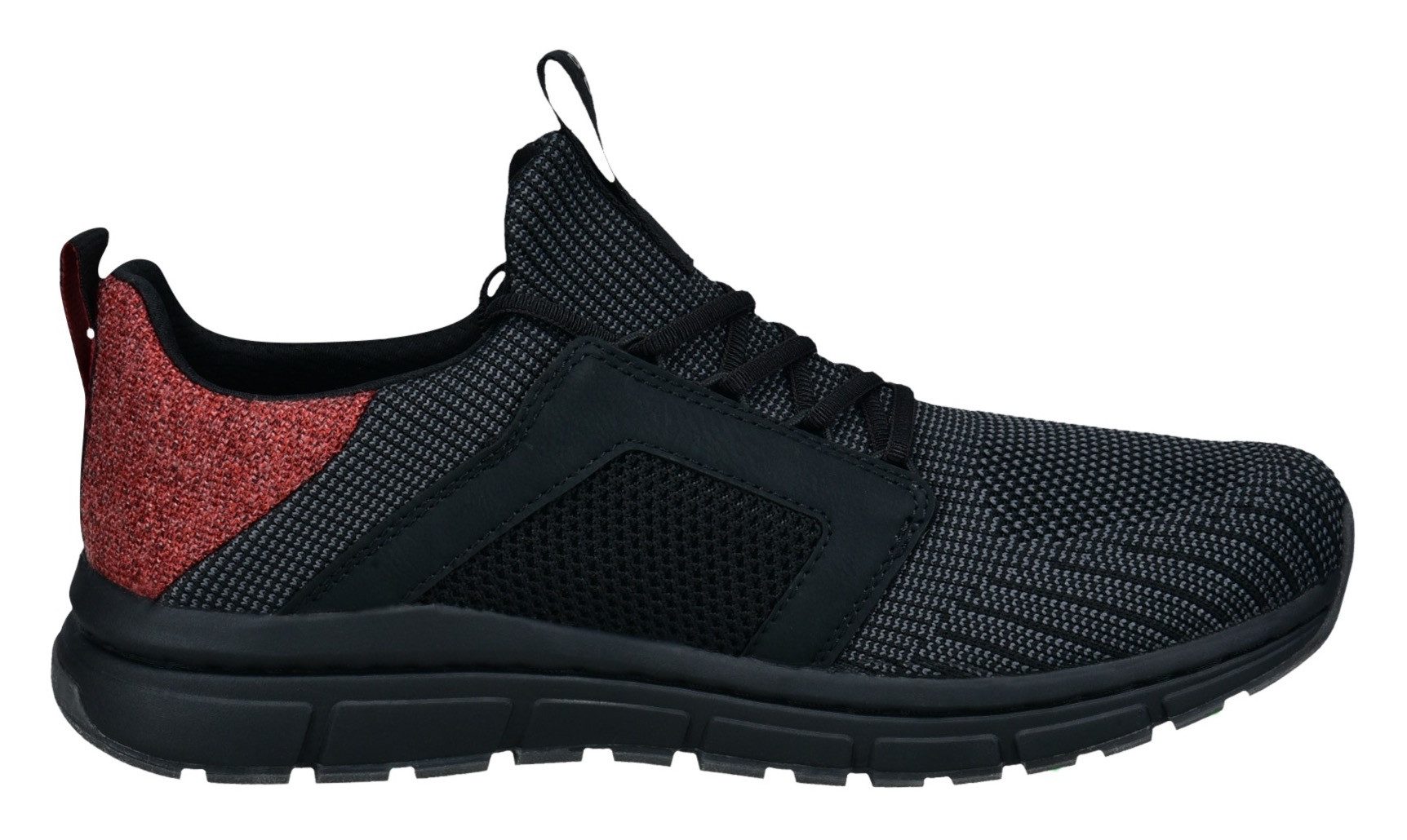Bugatti Sneakers , veterschoenen, lage schoen, vrijetijdsschoen, contrasterende afwerking op de hiel