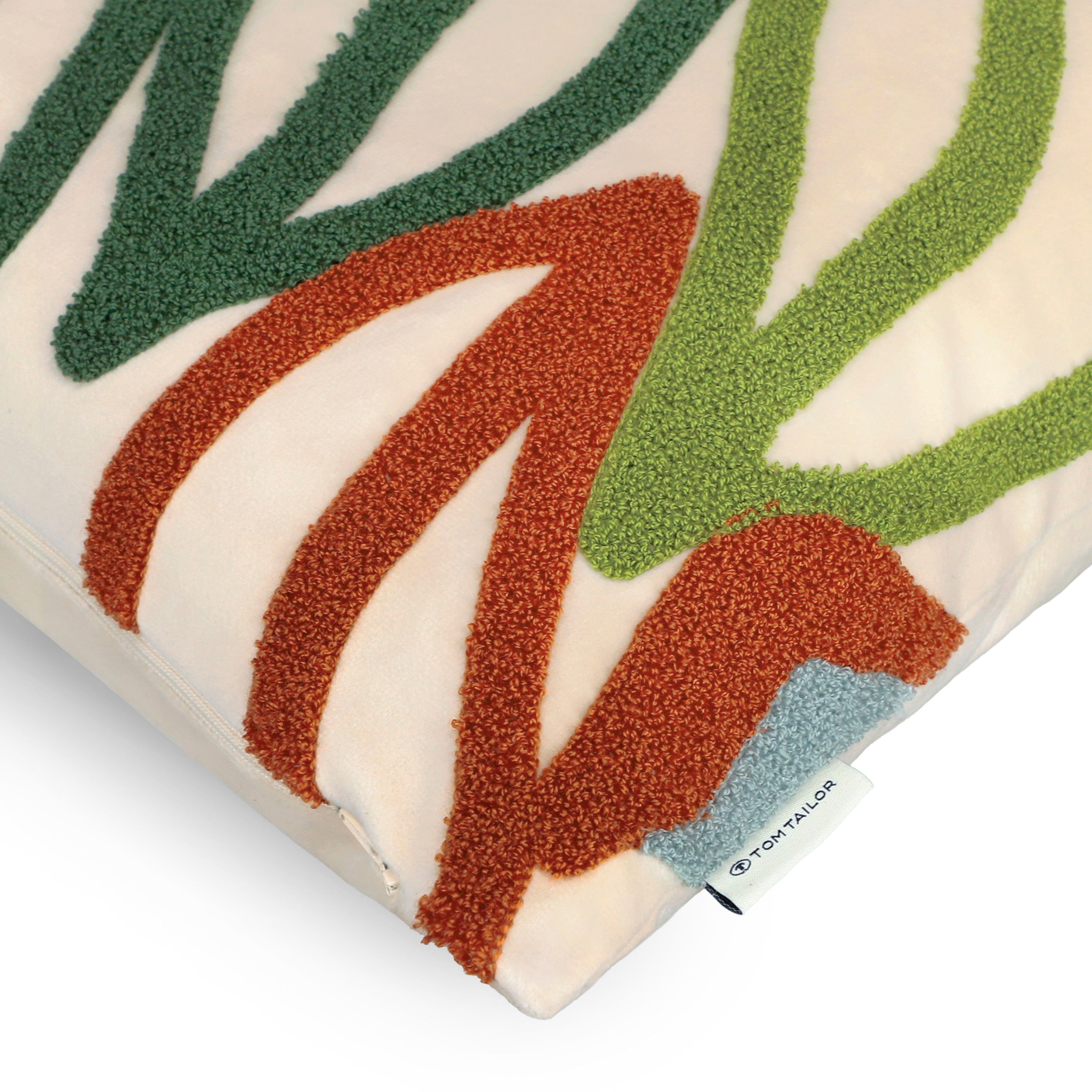 TOM TAILOR HOME Kussenhoes Leaves