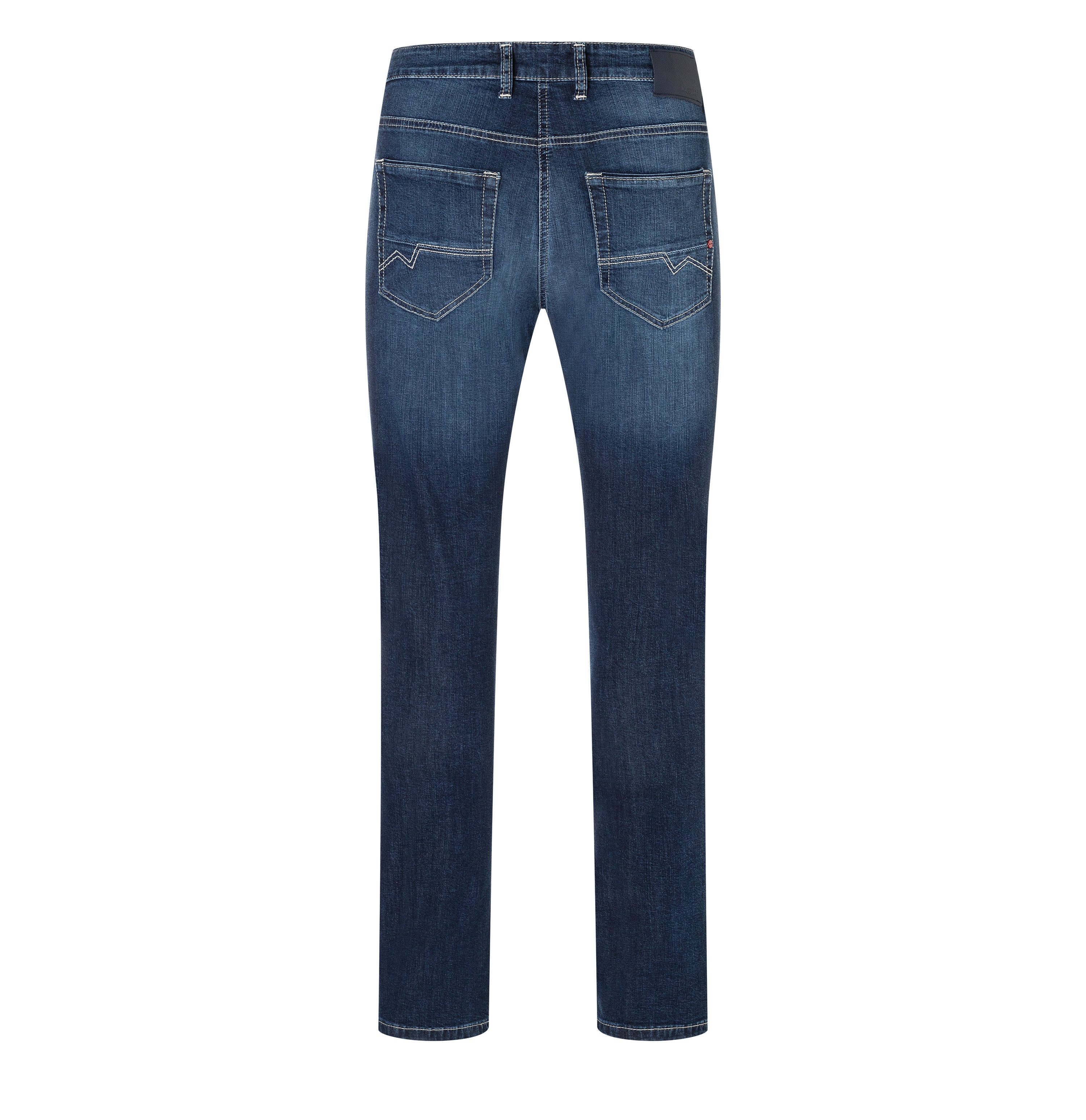 MAC Slim fit jeans Arne-Pipe light smalle figuuraccentuerende snit
