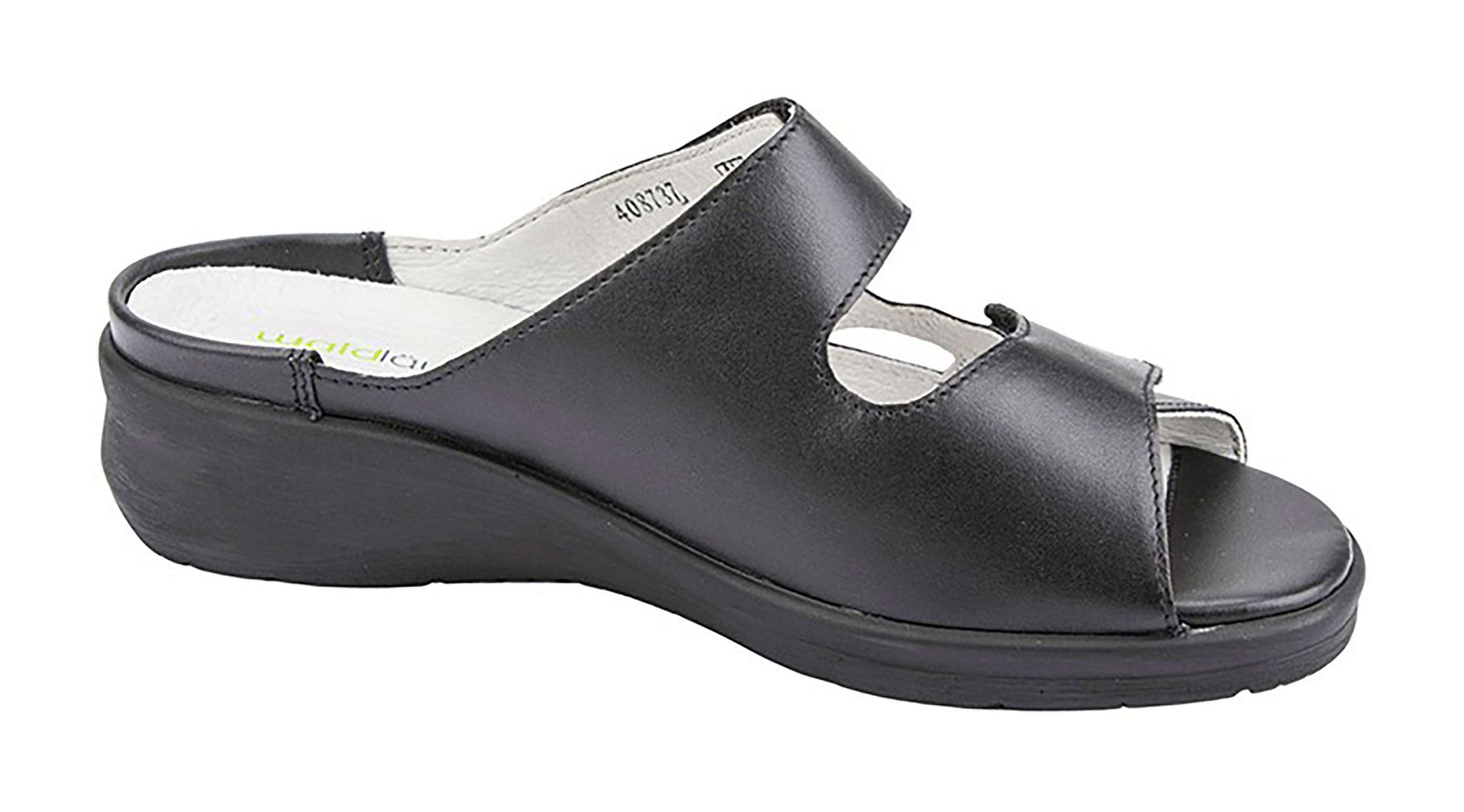 Waldläufer Slippers MERLE met klittenbandsluitingen, m-breedte