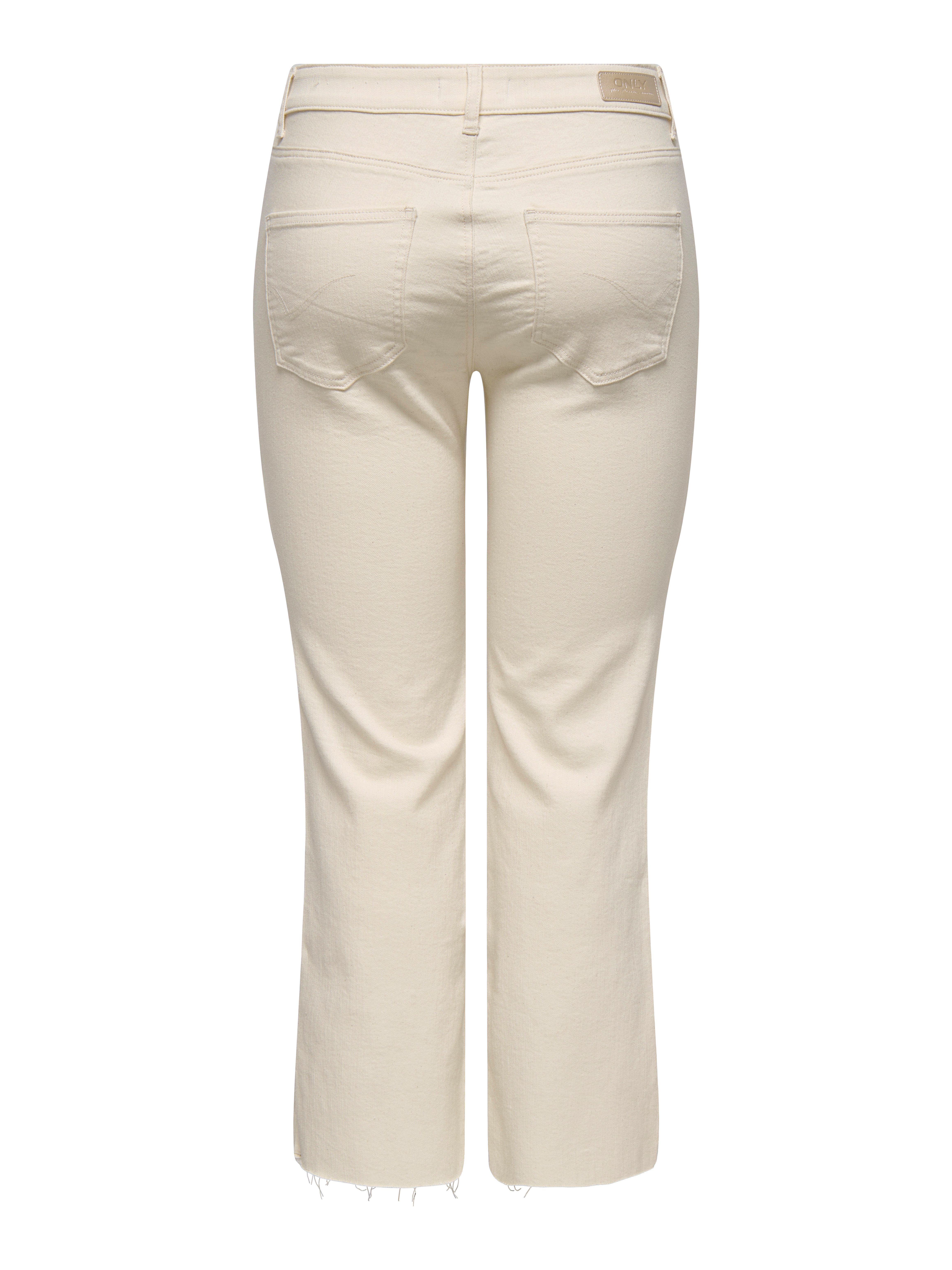 Only 7/8 jeans ONLANN-KENYA MW CR AK FLA ECRU DNM NOOS