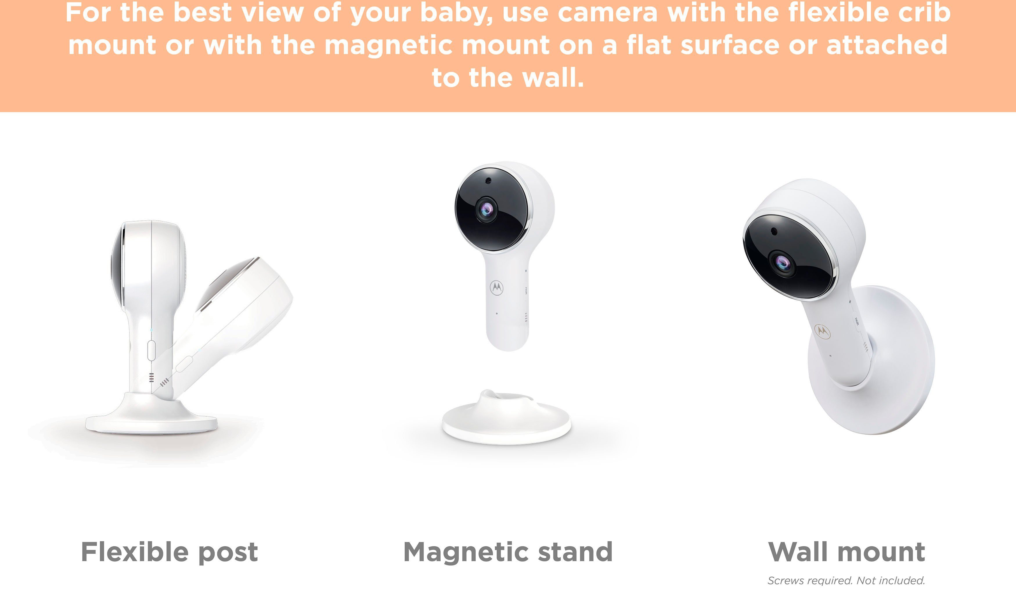 Motorola Babyfoon Video Nursery VM65X Connect WiFi