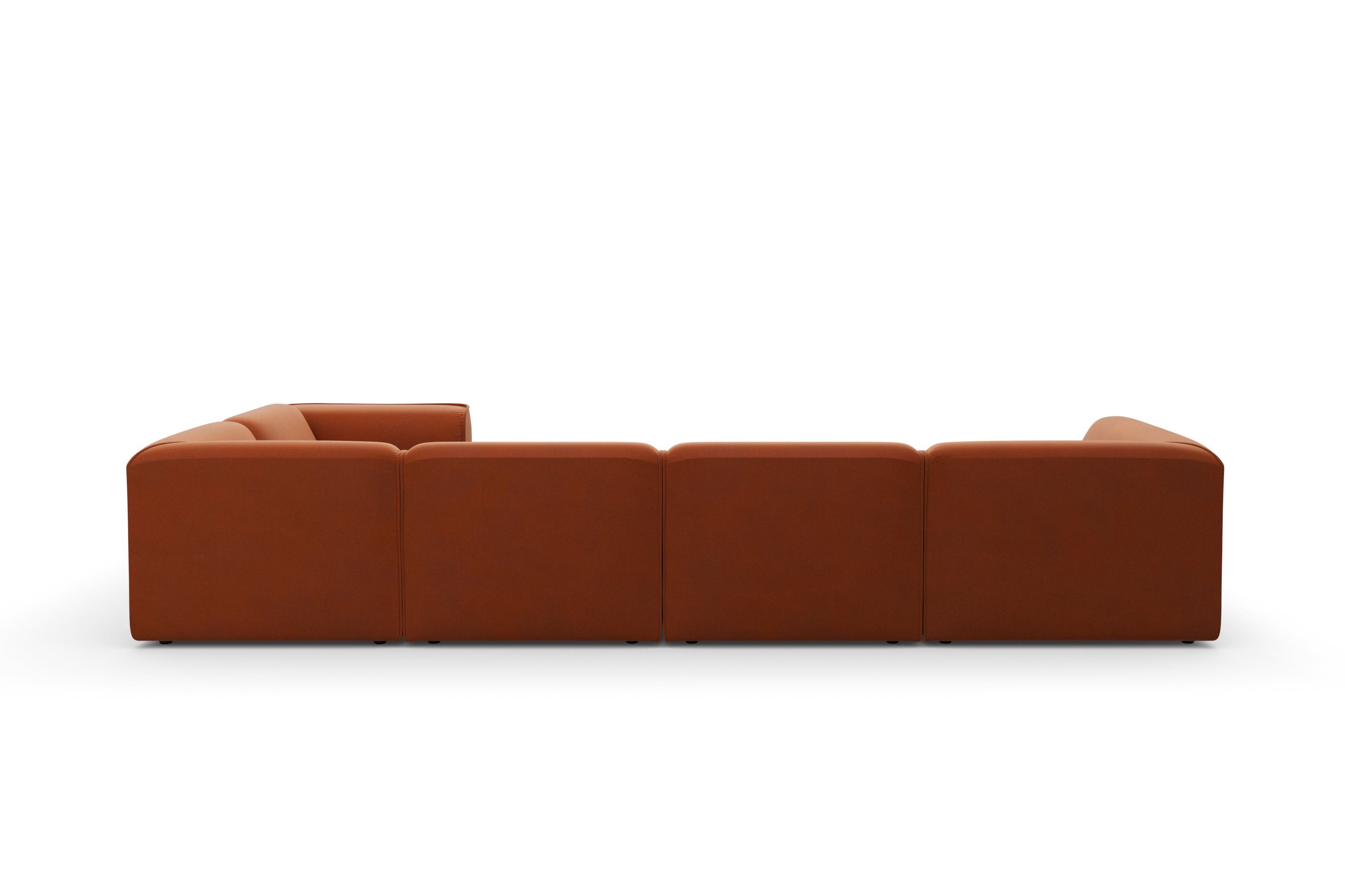 RAUM.ID Zithoek Merid U-vorm, altijd uitbreidbaar met modules, B/D/H: 367/206/70 cm