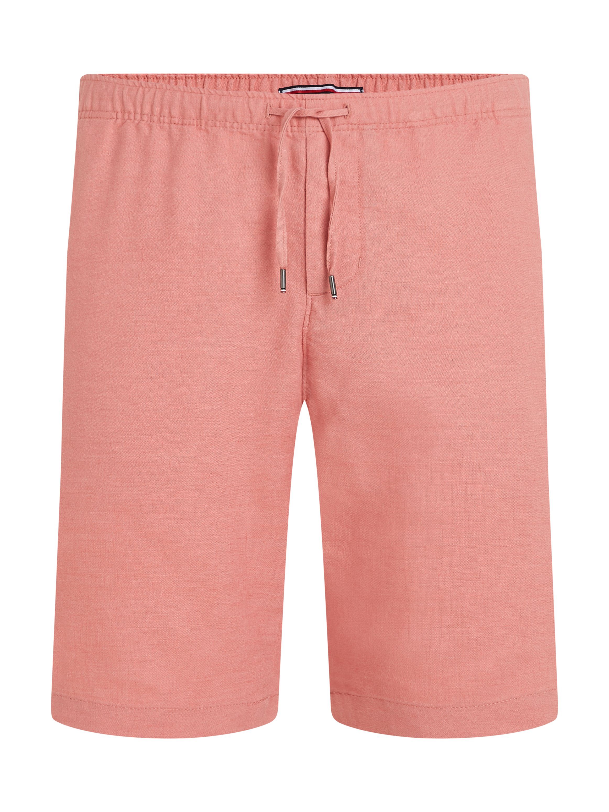 Tommy Hilfiger Short HARLEM PO DRWS LINEN met elastische taille