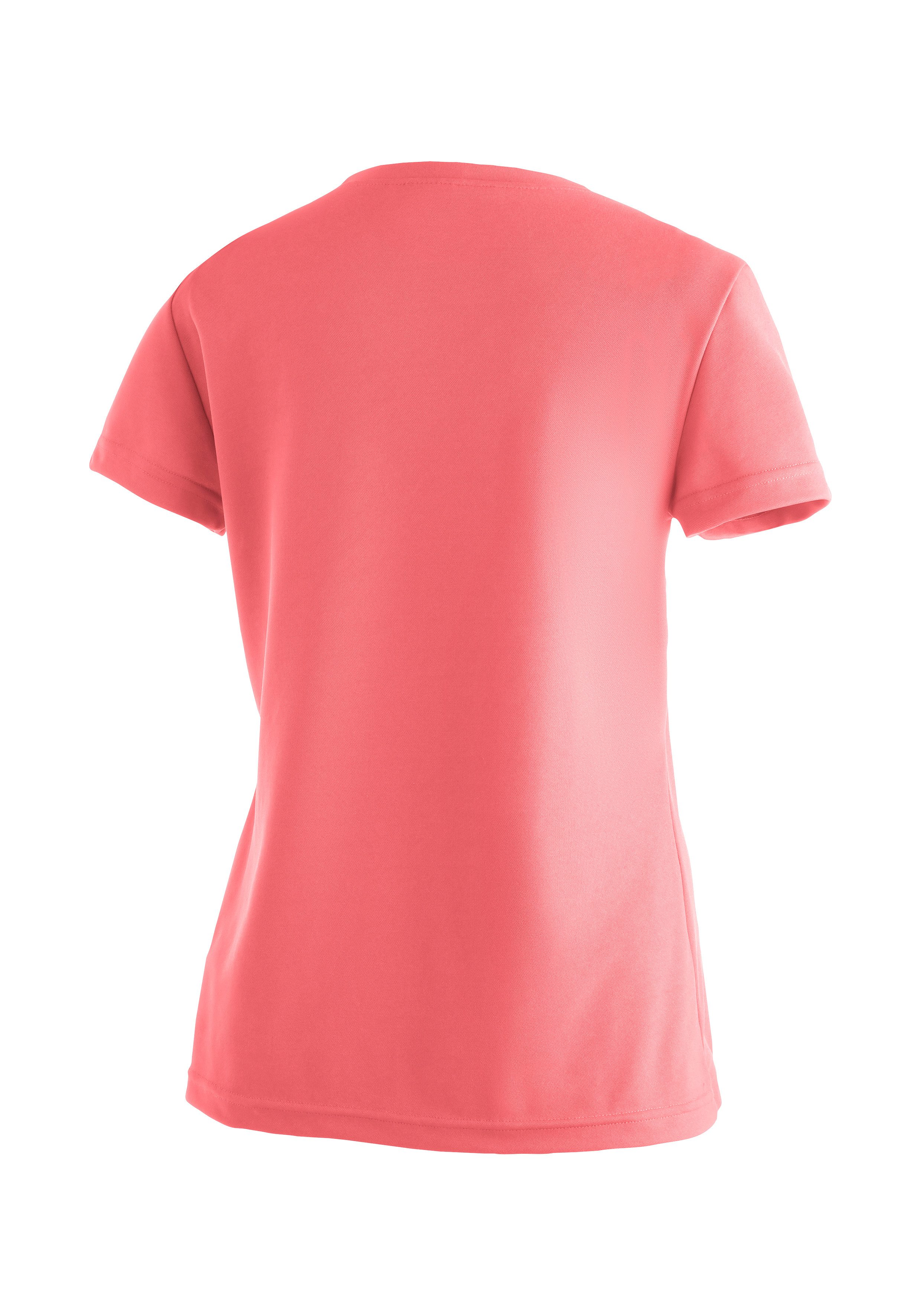 Maier Sports Functioneel shirt Waltraud Dames T-shirt, sneldrogend vrijetijdsshirt, regular fit