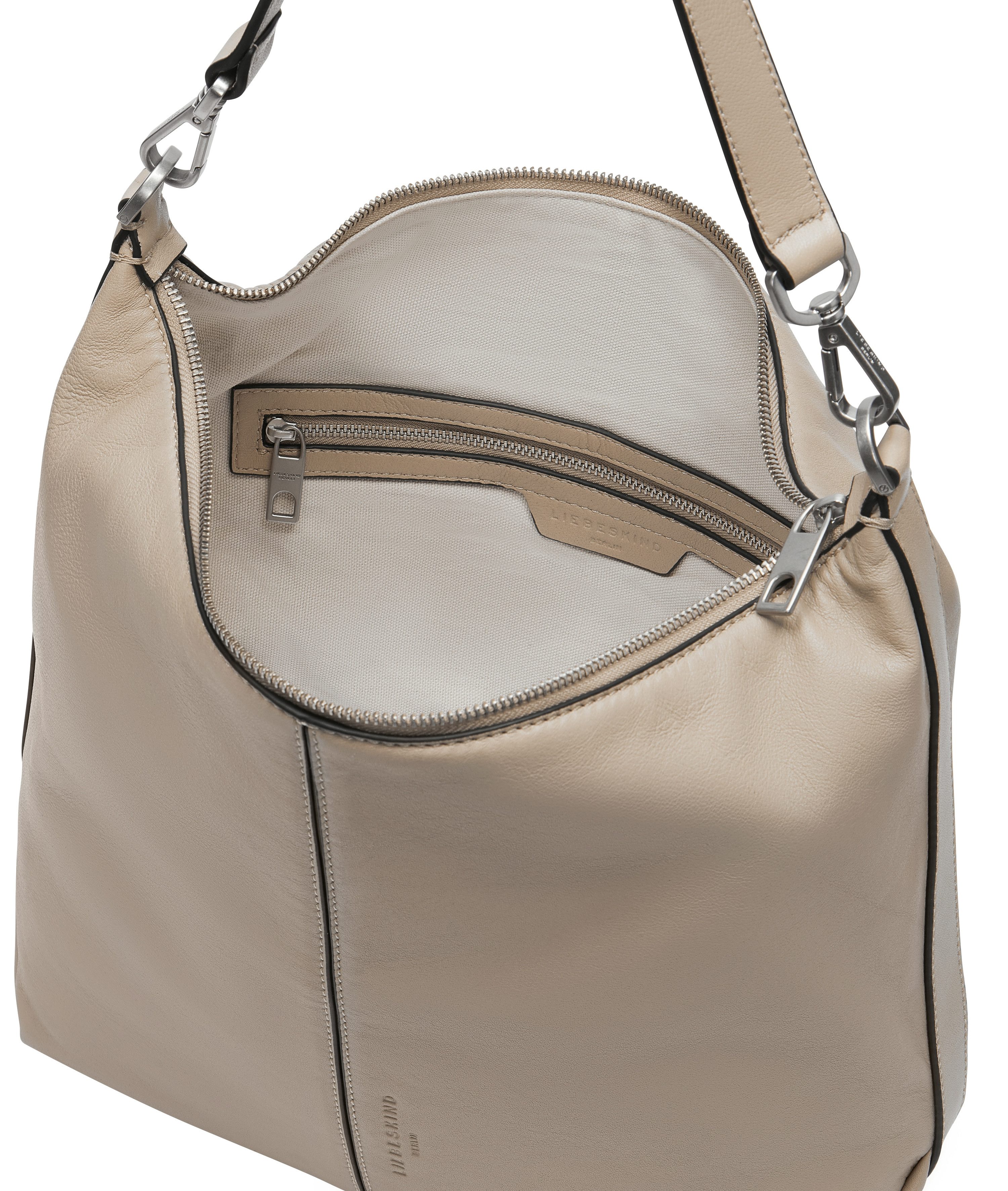 Liebeskind Berlin Hobo-tas Hobo M PARIS SHEEP NATURAL