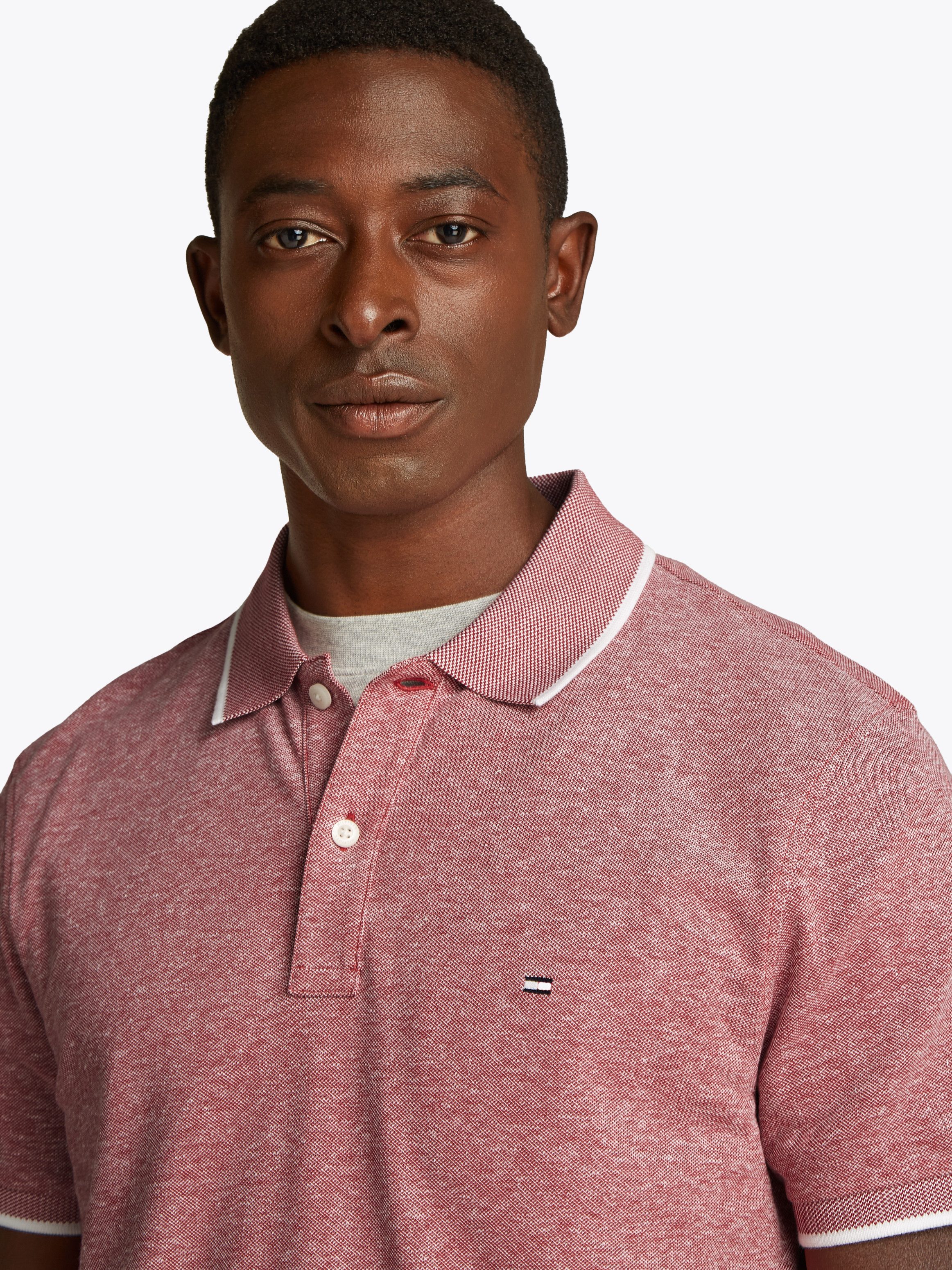 Tommy Hilfiger Poloshirt LINEN PIQUE REG POLO