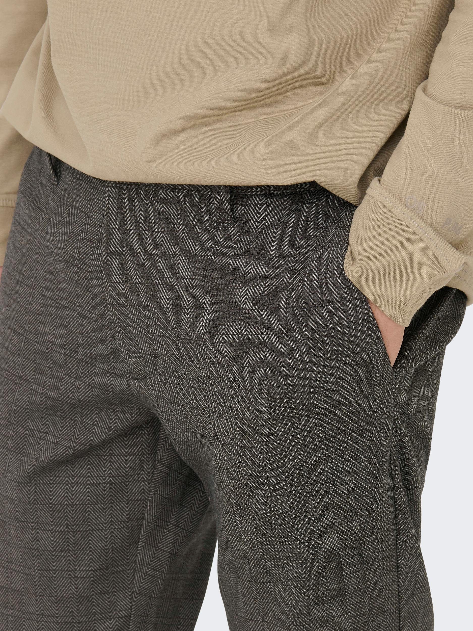 ONLY & SONS Chino ONSMARK PANT HERRINGBONE PRINT GW 3361BF