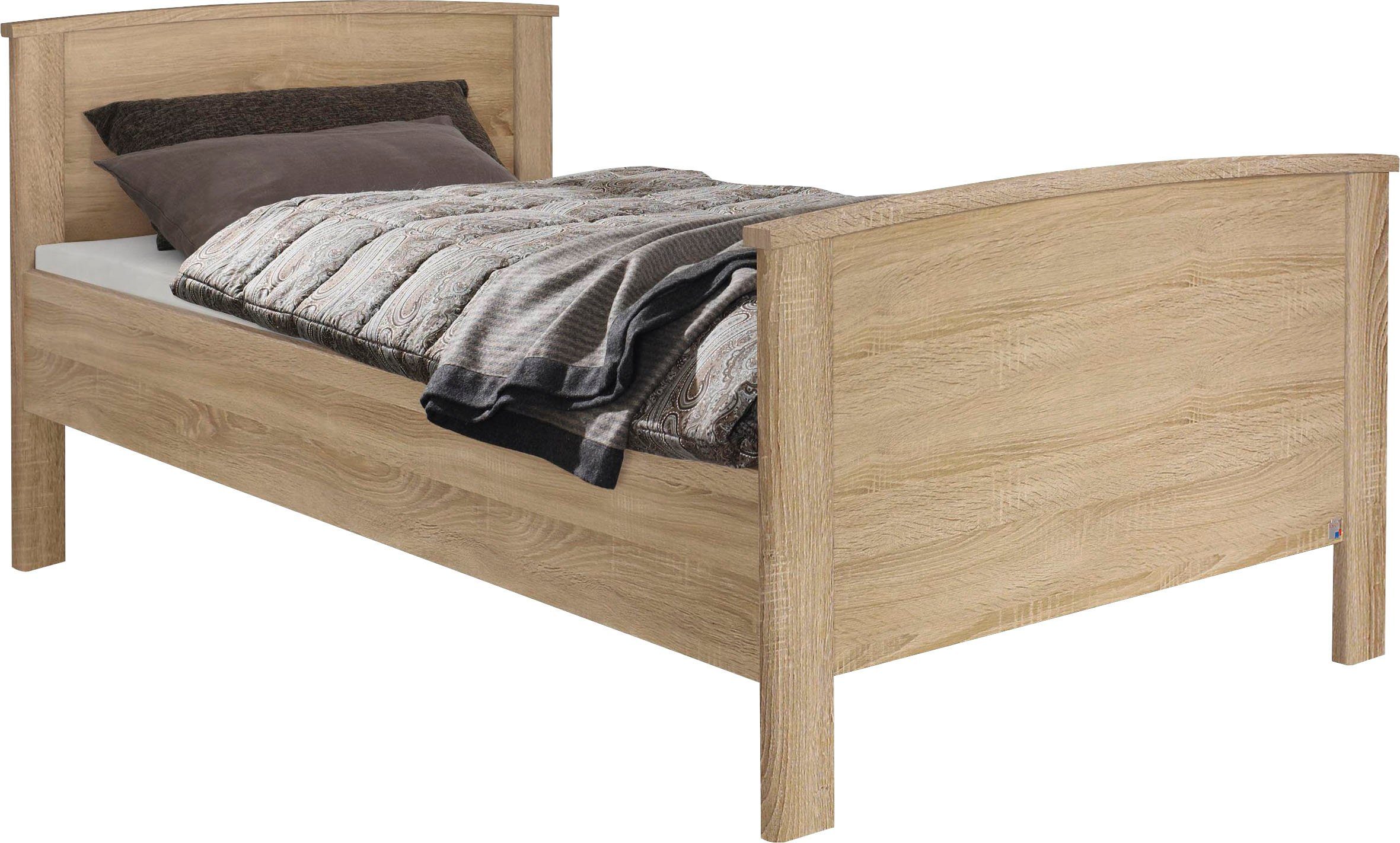 rauch Functioneel ledikant Torrent met comforthoogte eenpersoonsbedden beige