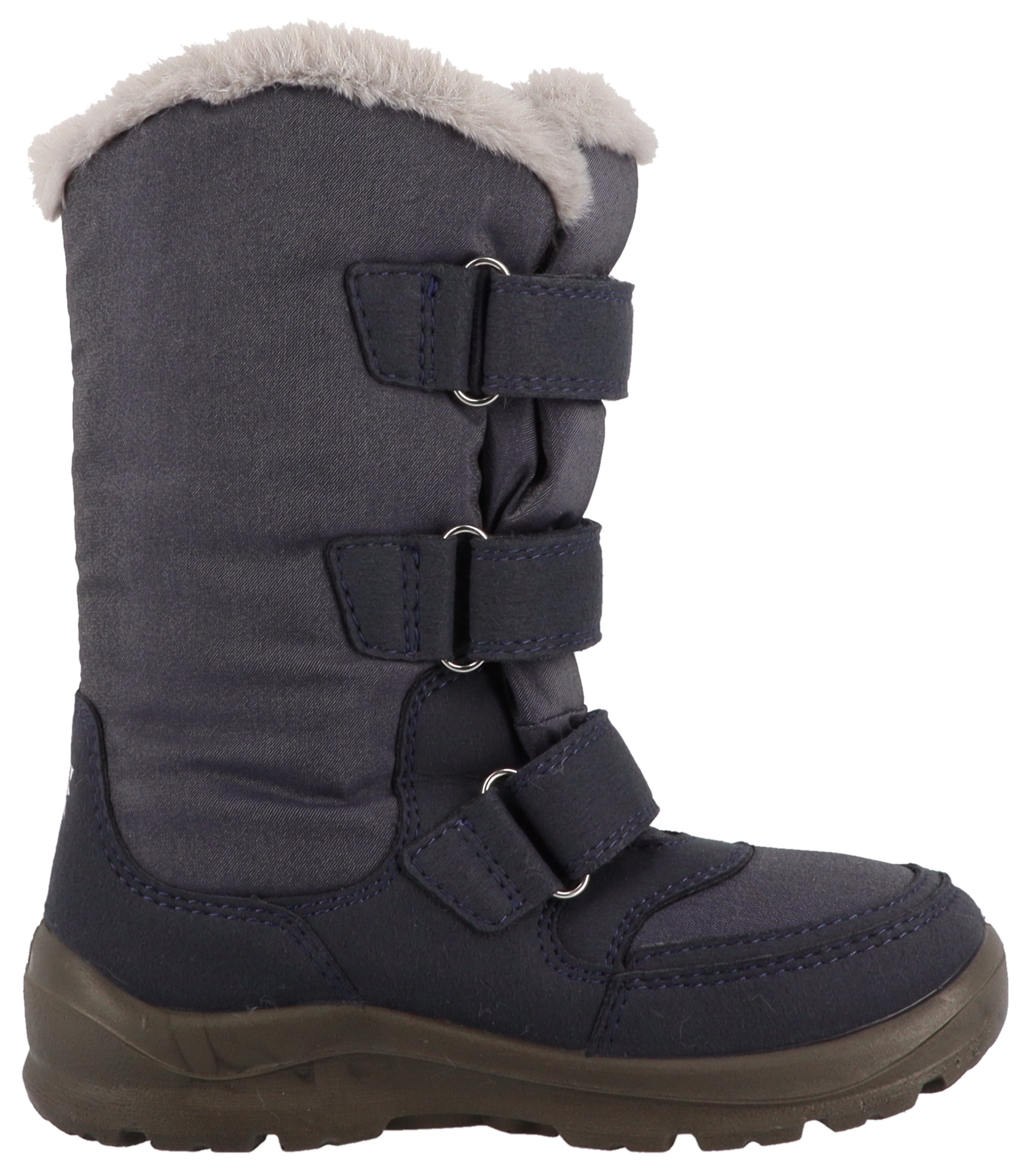 Lurchi Winterlaarzen Kiomi SYMPATEX Klittenbandboots met glitter, maatsjabloon om te downloaden