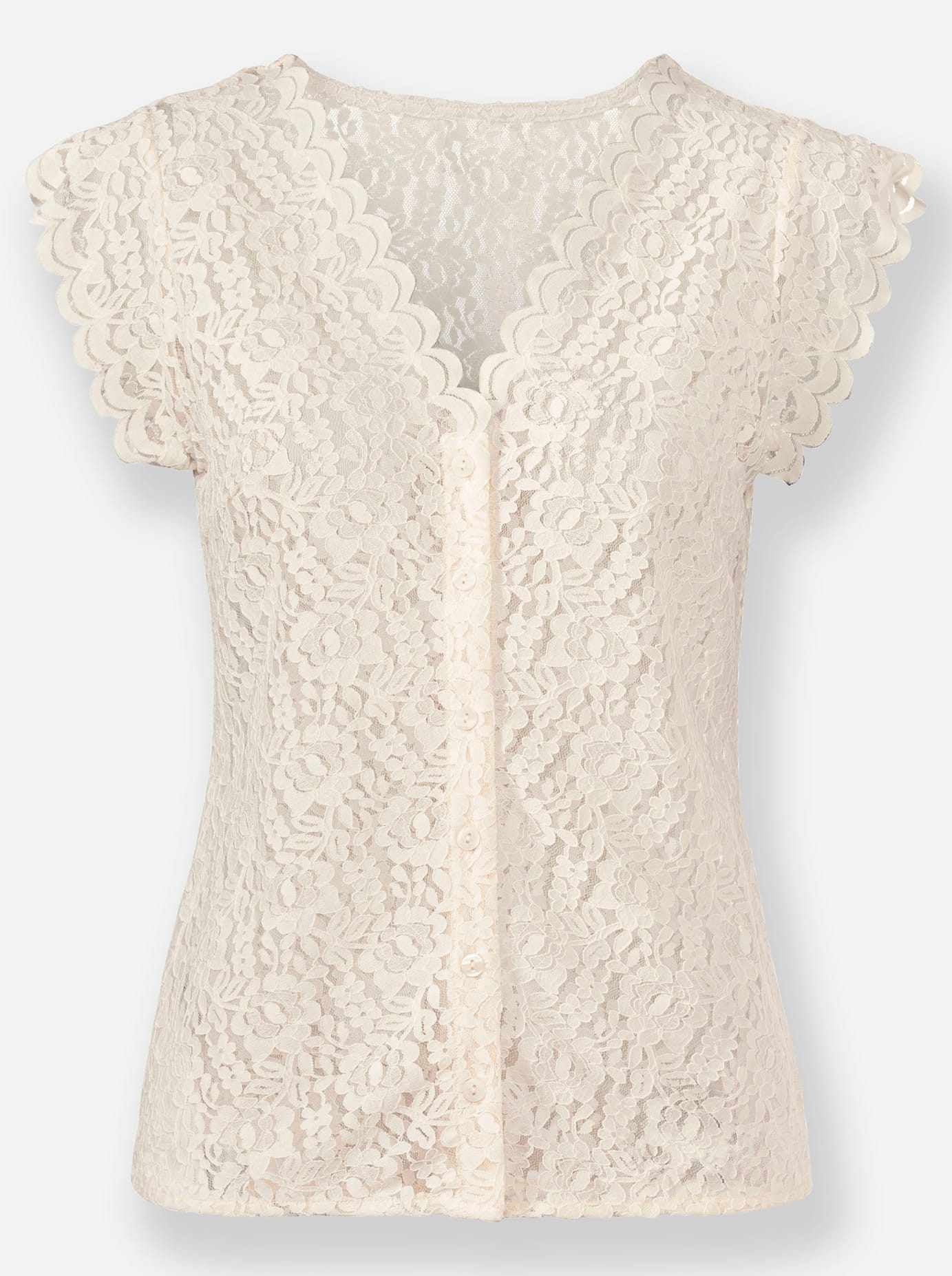 heine Kanten shirt (1-delig)