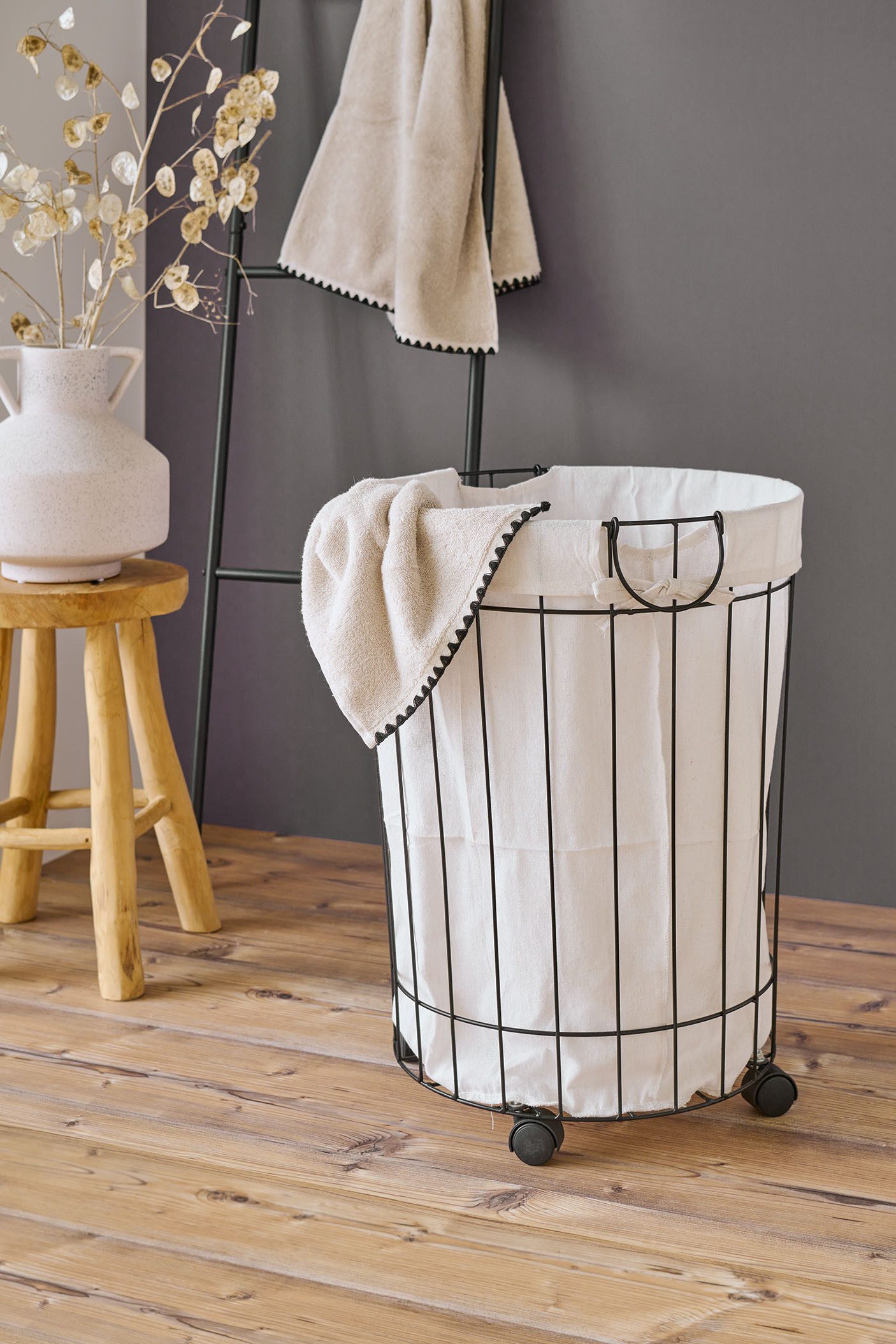 Zeller Present Wasmand rolbare wasverzamelaar