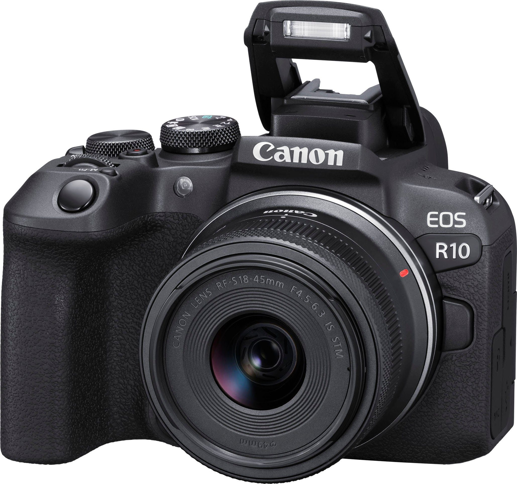 Canon Systeemcamera EOS R10 inclusief rf-s 18-45 mm objectief