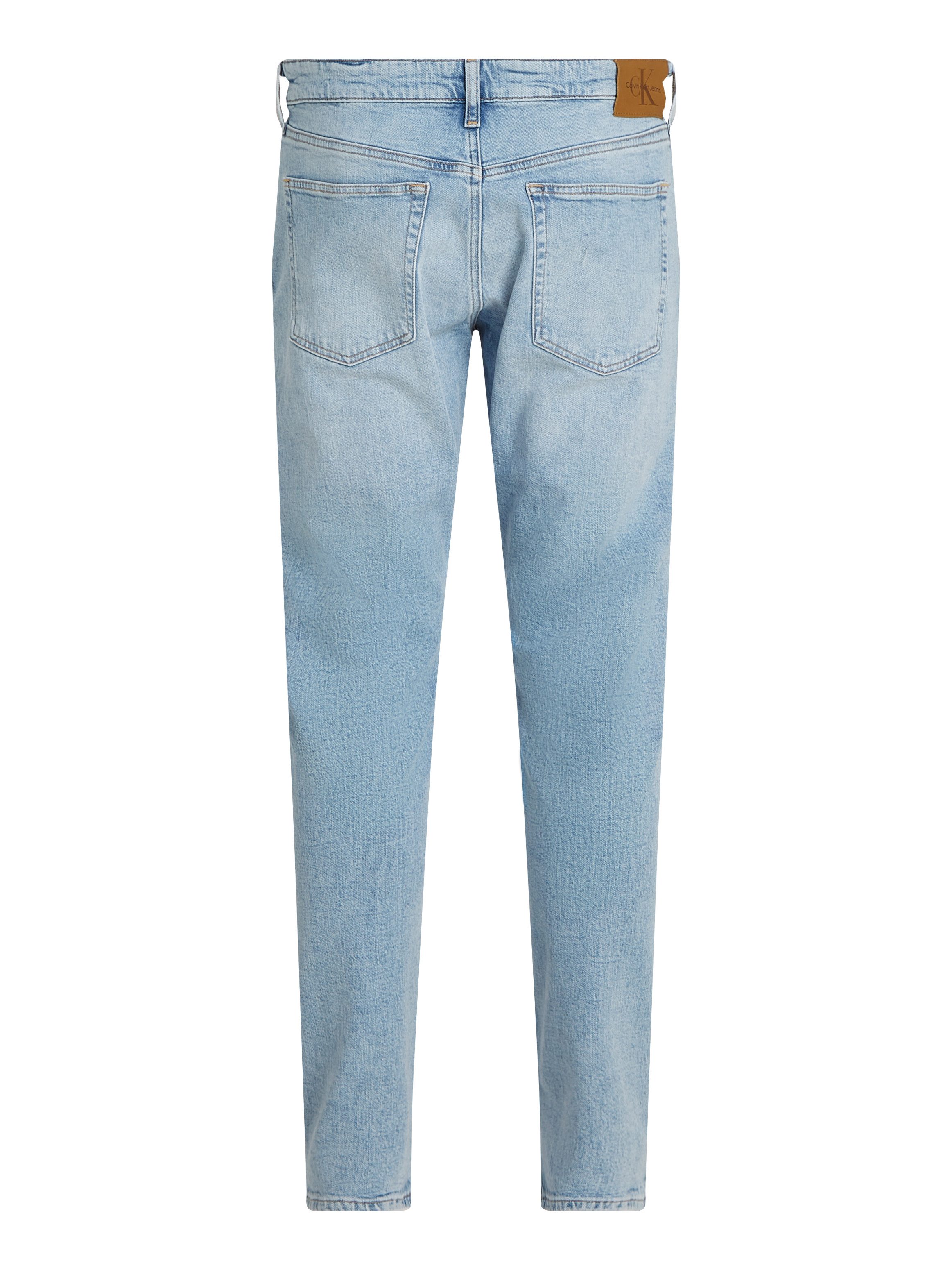 Calvin Klein Tapered jeans SLIM TAPER in lichtblauwe wassing