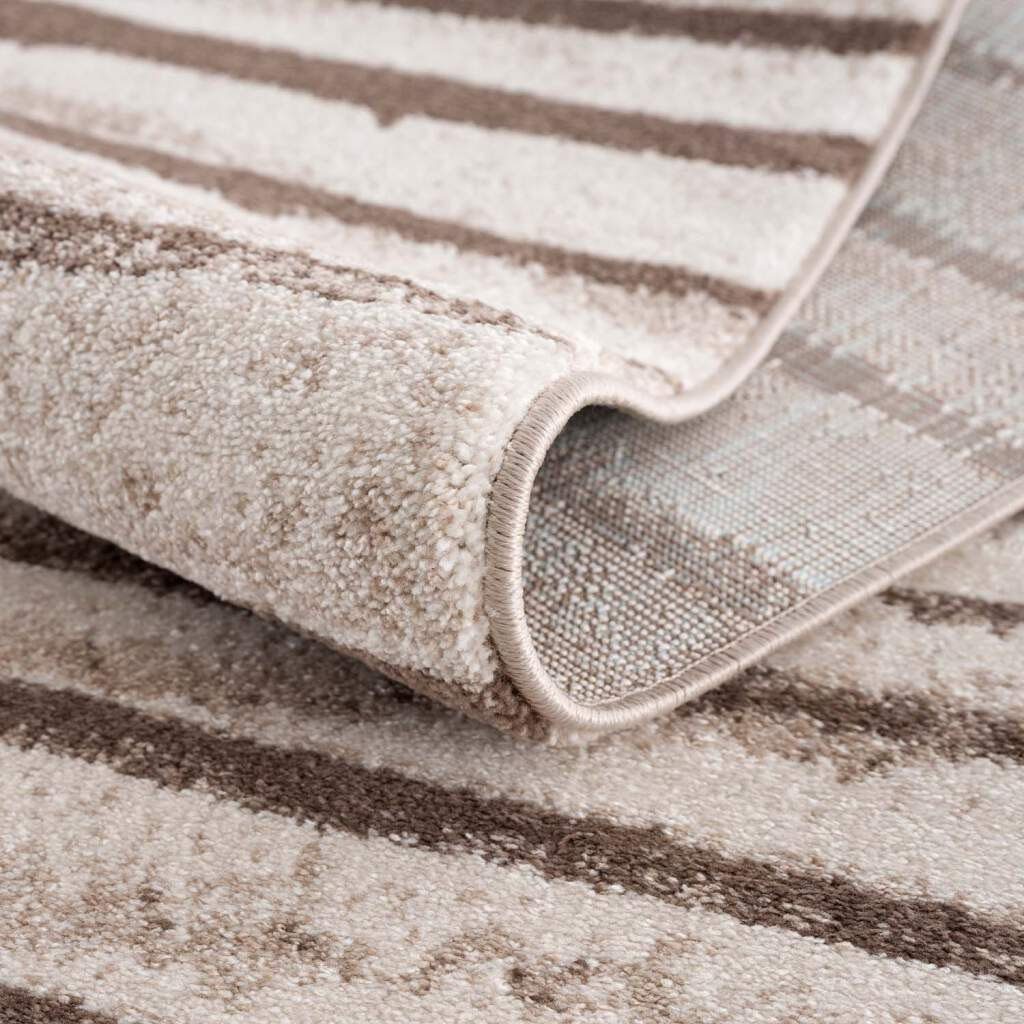 Carpet City Vloerkleed Moda Korte pool, streepmotief, zachte pool