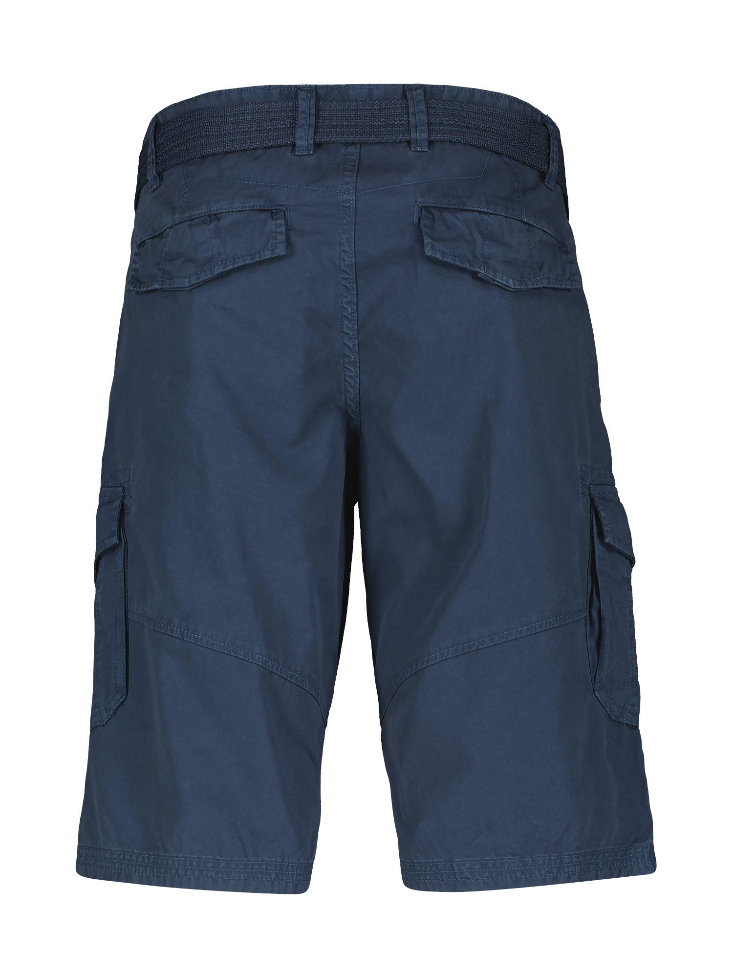 Lerros Bermuda LERROS effen cargobermuda met riem