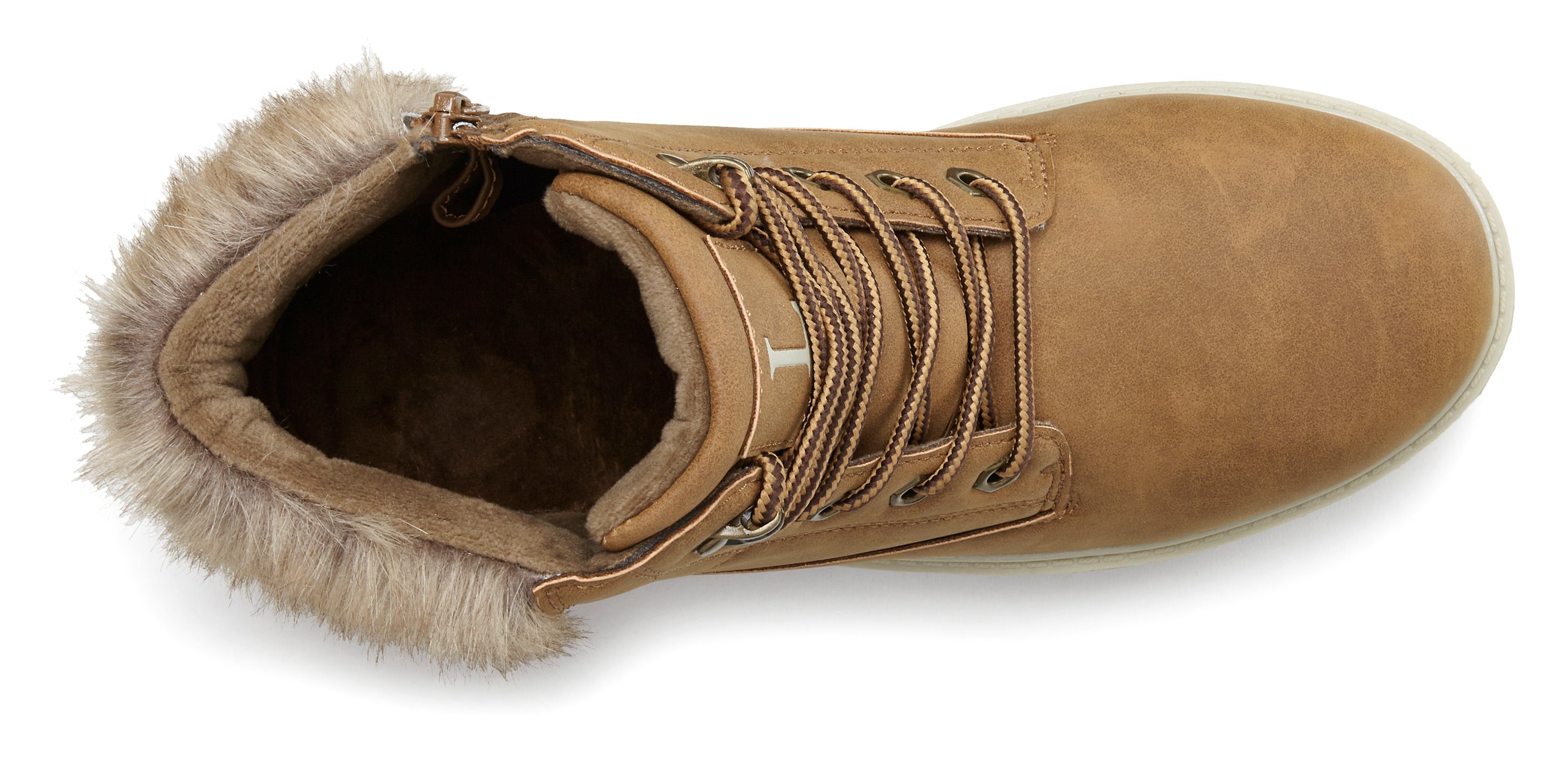 Lascana Laarsjes wind- & waterafstotend, winterboots, outdoorlaarzen, winter enkellaarsjes