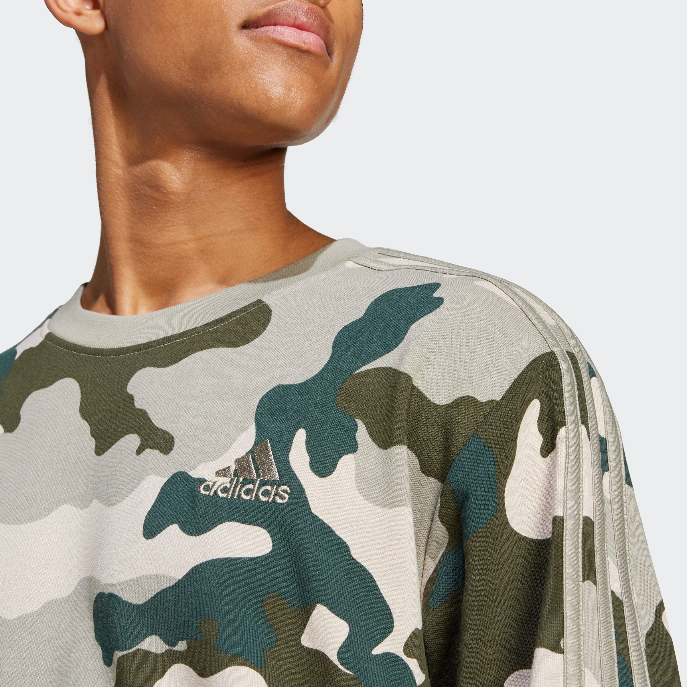 adidas Sportswear Sweatshirt M CAMO CRW