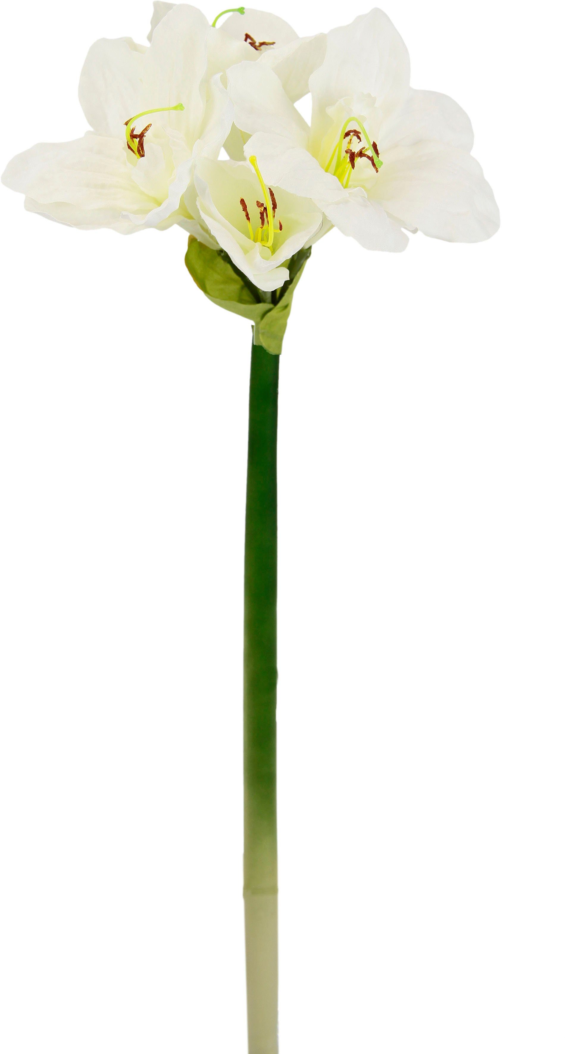 I.GE.A. Kunstbloem Amaryllis Kunst-stielbloem, 3-delige set (3 stuks)
