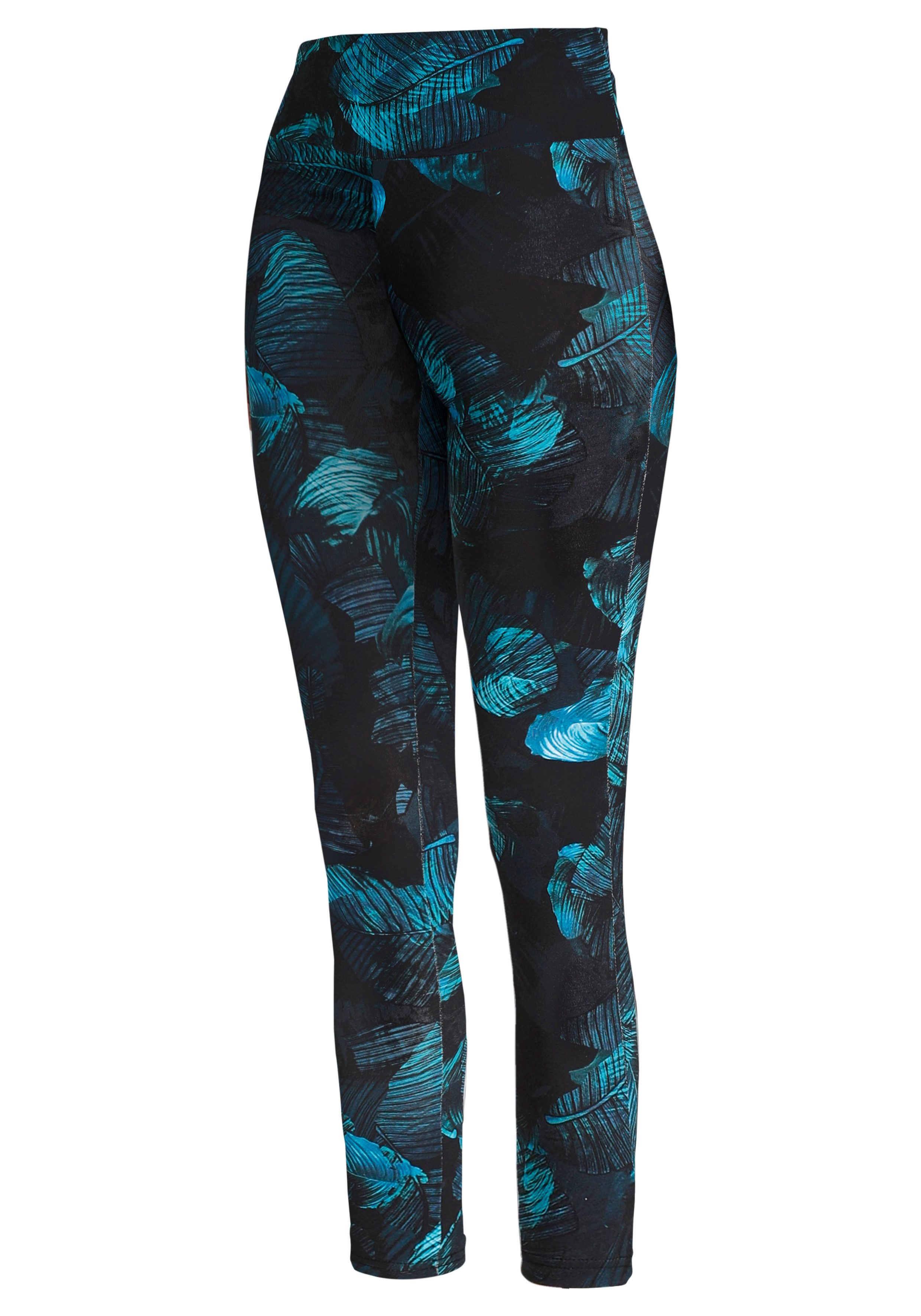 H.I.S Legging met tropische palmprint, loungewear