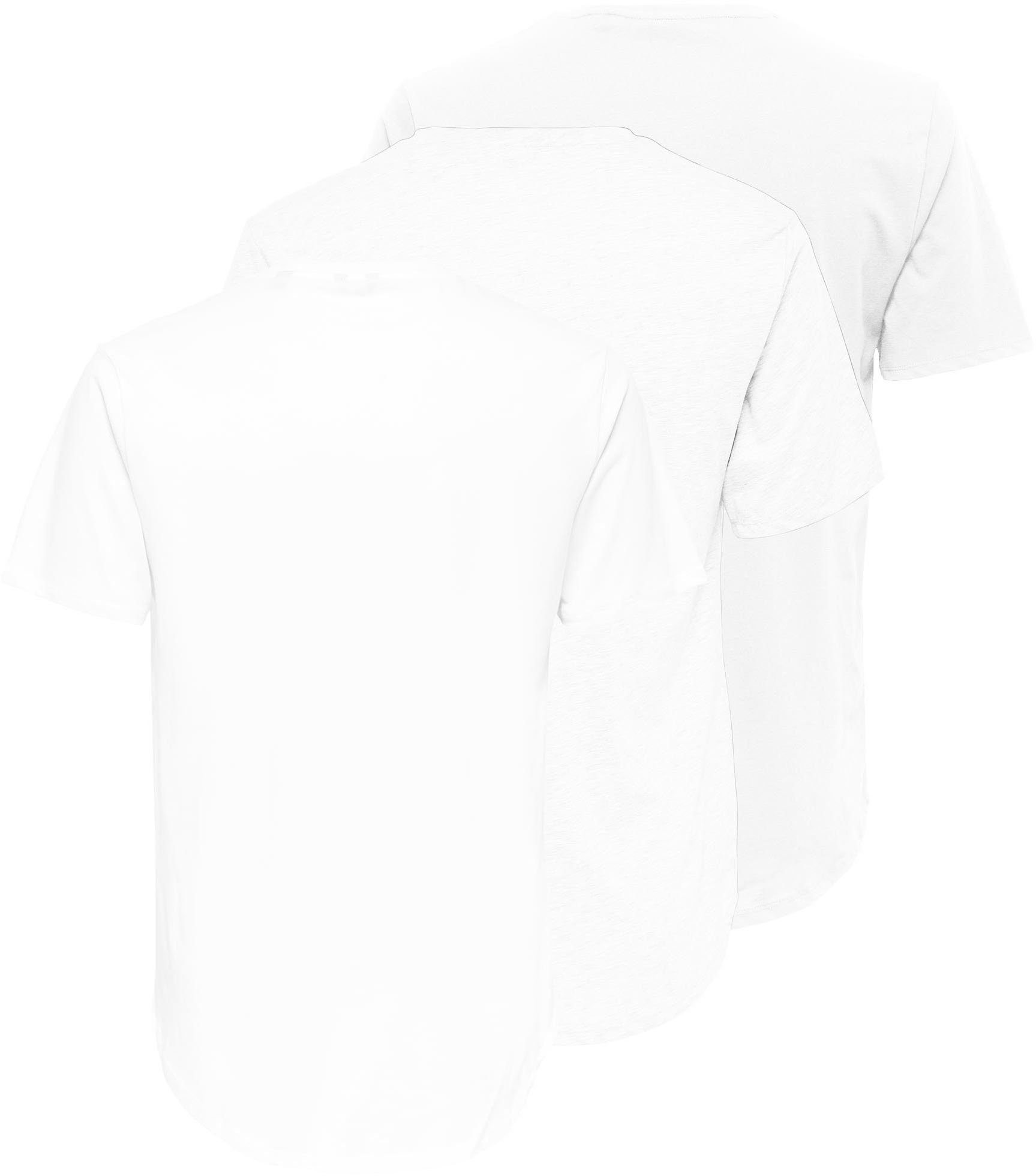 ONLY & SONS Shirt met ronde hals ONSMATT LONGY SS TEE 3-PACK (set, 3-delig)