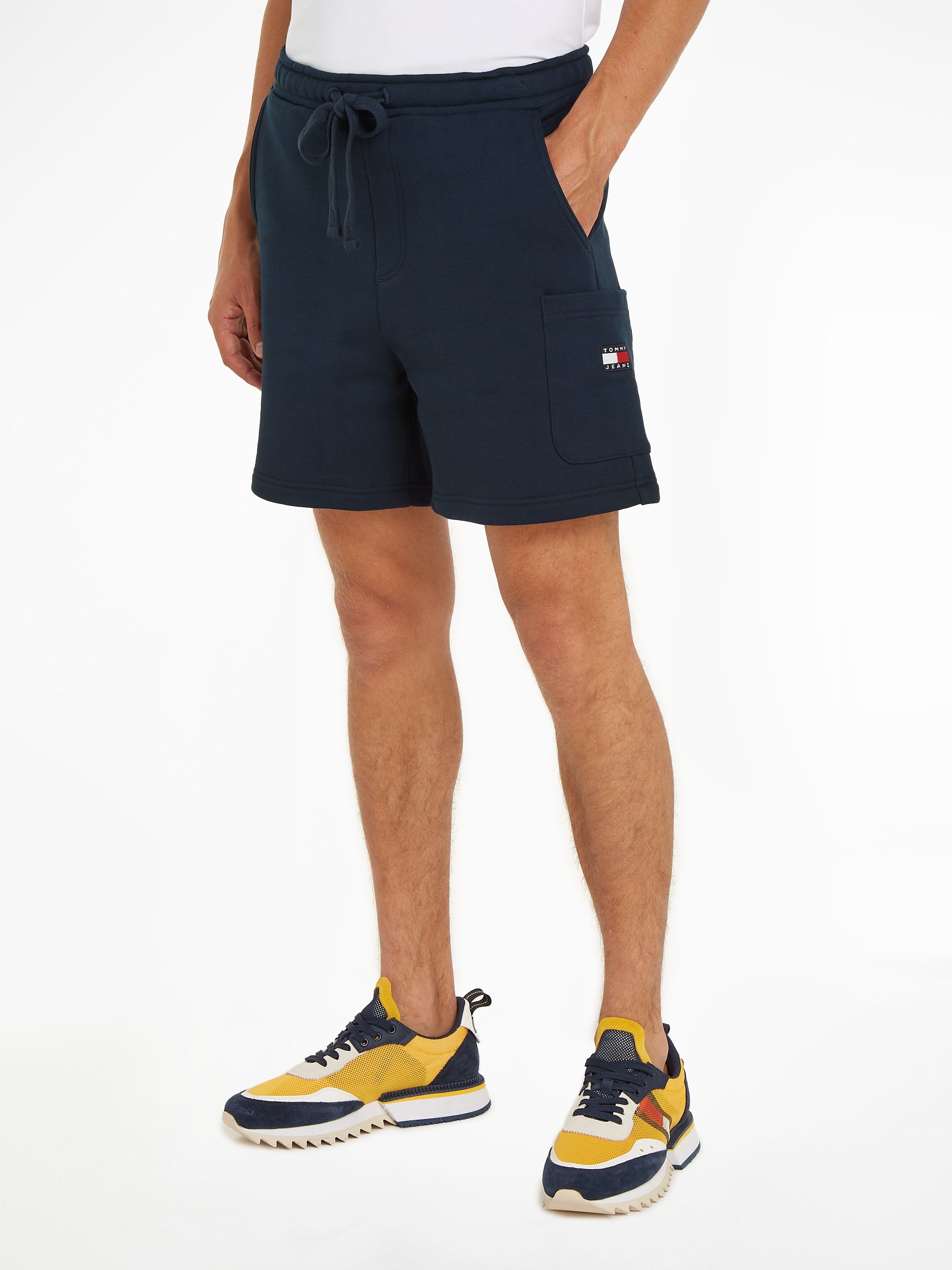 TOMMY JEANS Cargoshort TJM BADGE CARGO SHORT heren korte broeken maat XL blauw