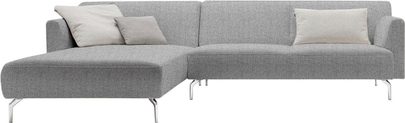 Hülsta Sofa Hoekbank Hs.446 in een minimalistische, gewichtloze look, breedte 317 cm