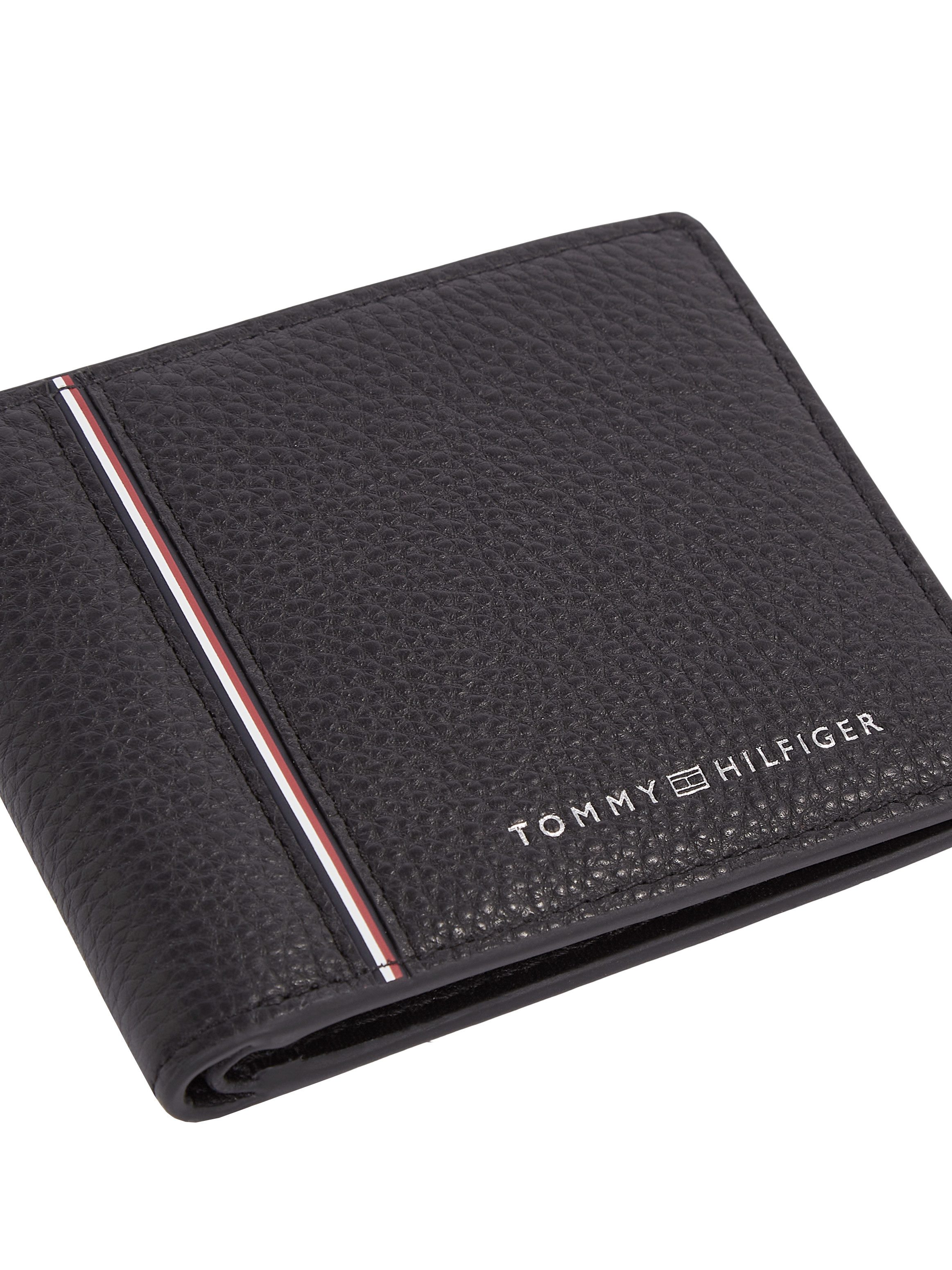 Tommy Hilfiger Portemonnee TH CORP MINI CC WALLET heren portemonnee met tommy logo-opdruk