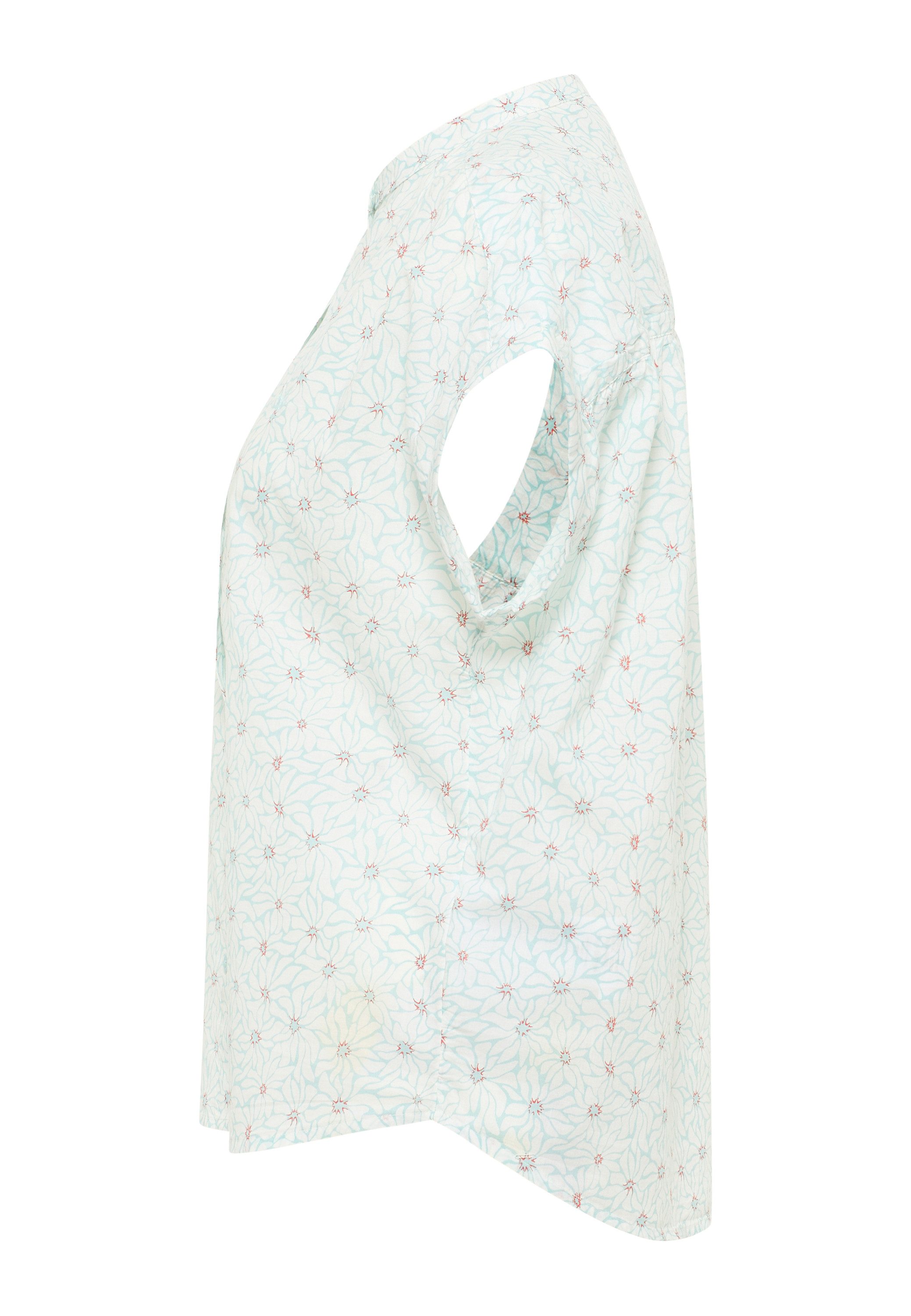 MUSTANG Blouse met korte mouwen Dames Style Coral Springs