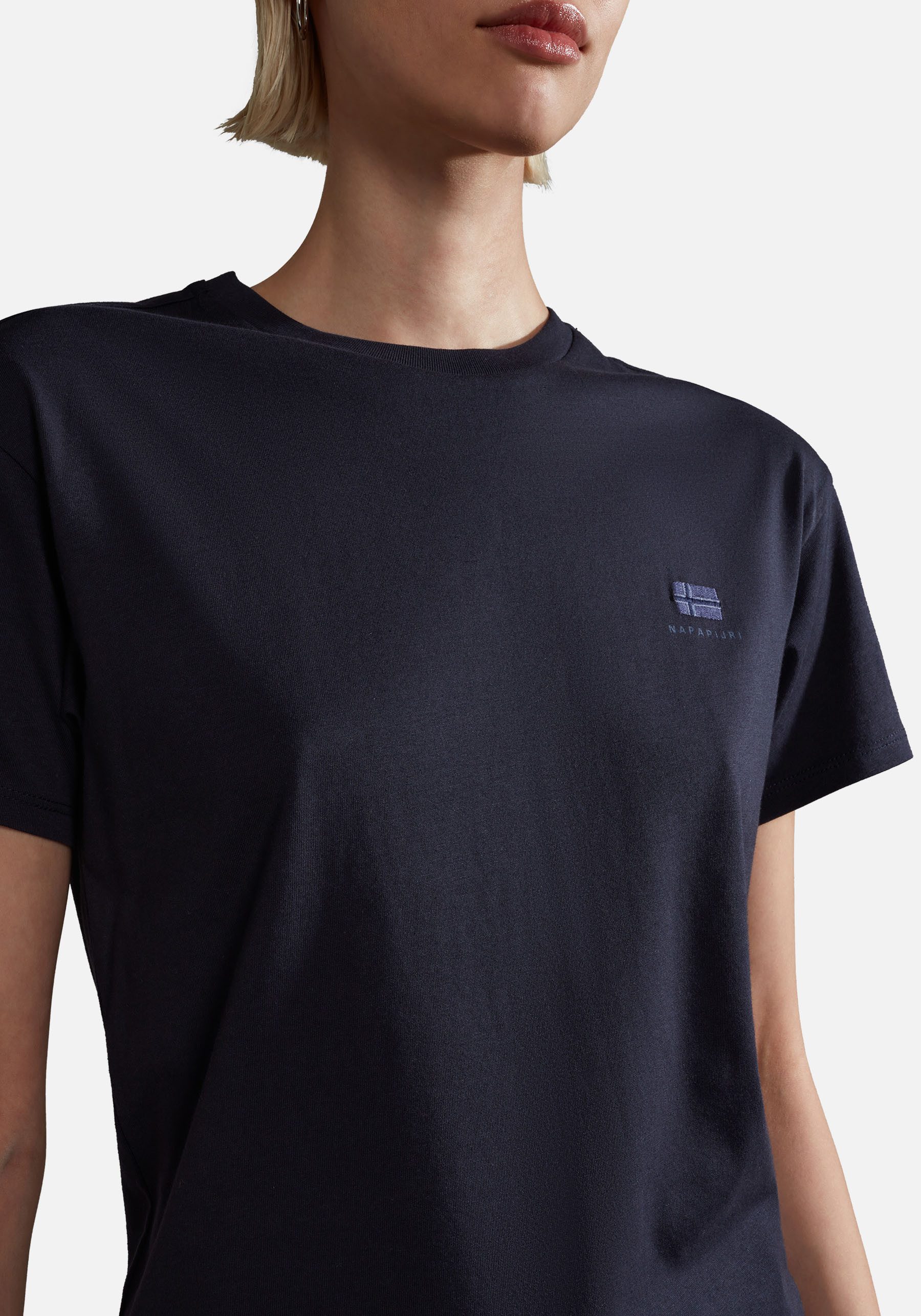 Napapijri T-shirt S-NINA 941 BLACK BEAUTY