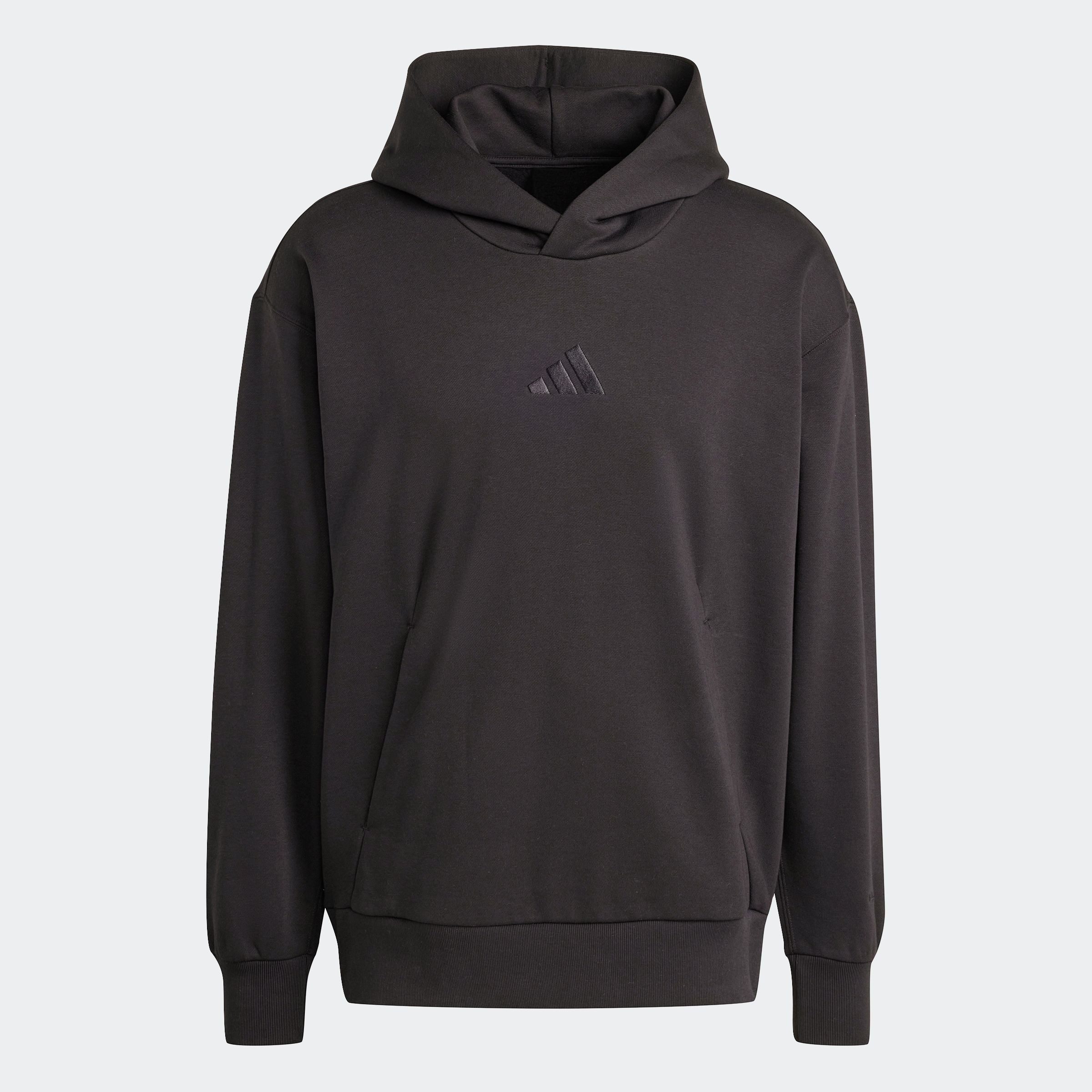 adidas Sportswear Hoodie M A SZN FL HD zacht fleecemateriaal (1-delig)
