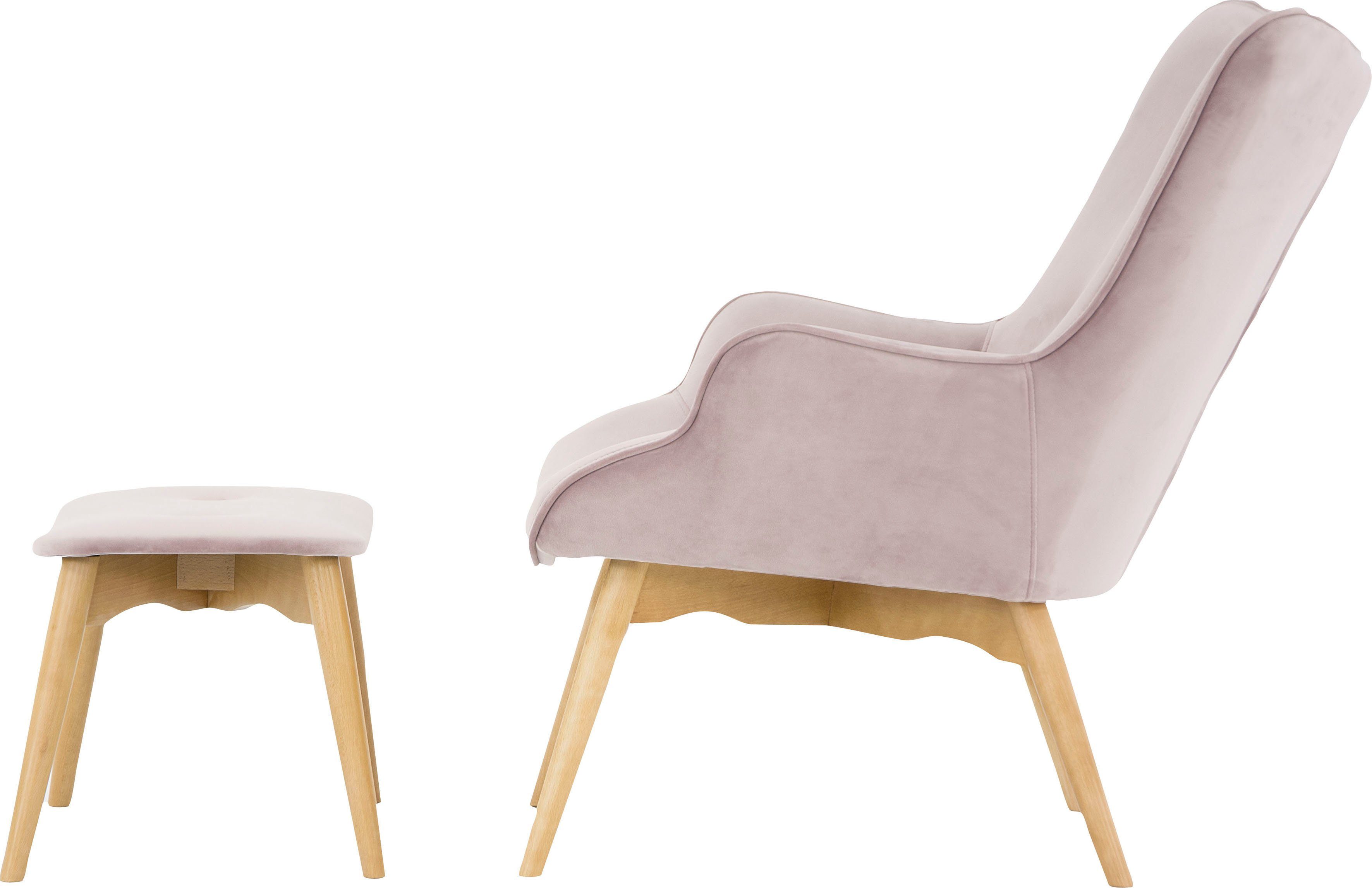 andas Fauteuil Egense naar keuze met of zonder hocker