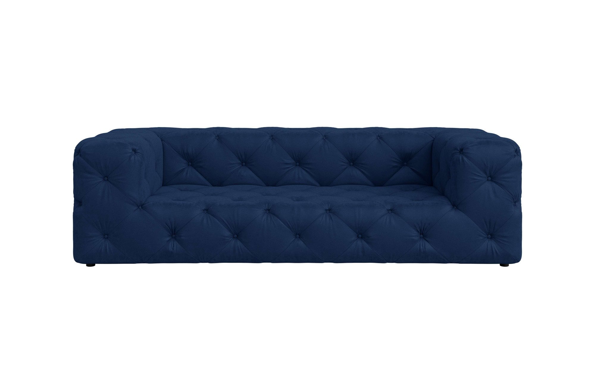 Places of Style 3-zitsbank FOLLINA 3-zits bank met klassieke chesterfield knoopverwerking
