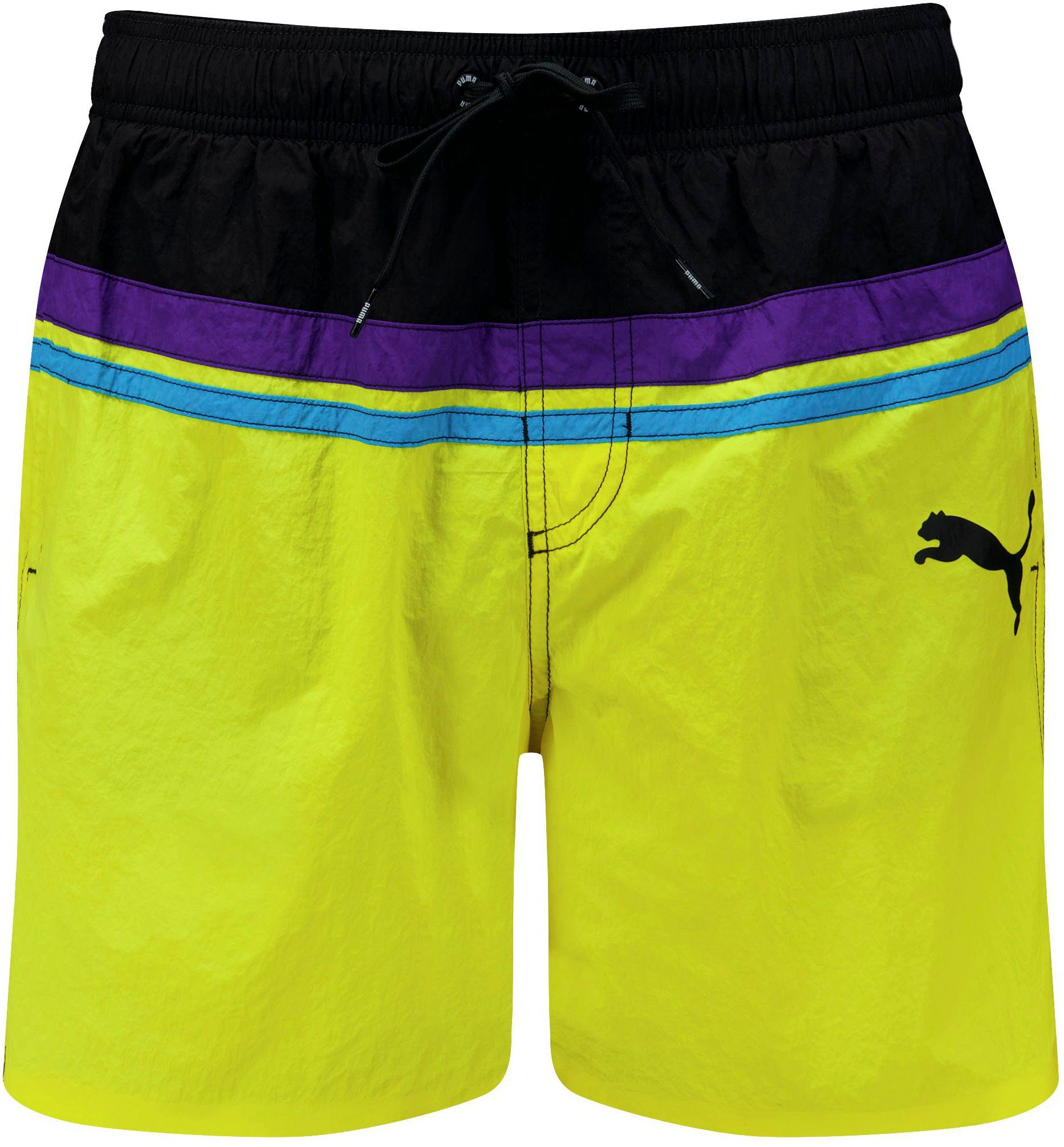 PUMA Zwemshort met ritssluiting opzij