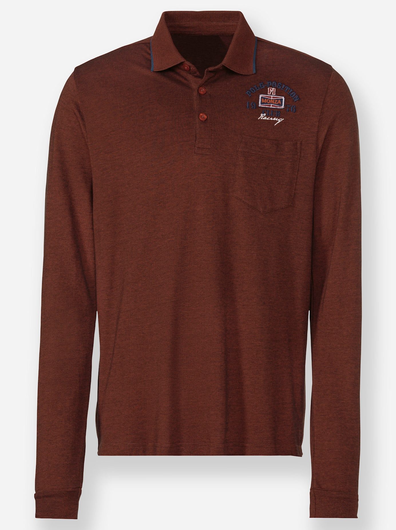 Catamaran Shirt met lange mouwen Poloshirt met lange mouwen (1-delig)