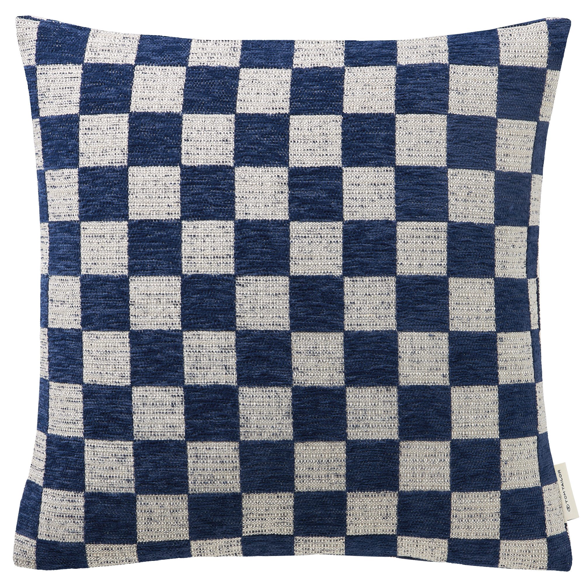 TOM TAILOR HOME Kussenhoes Checkerbox (1 stuk)