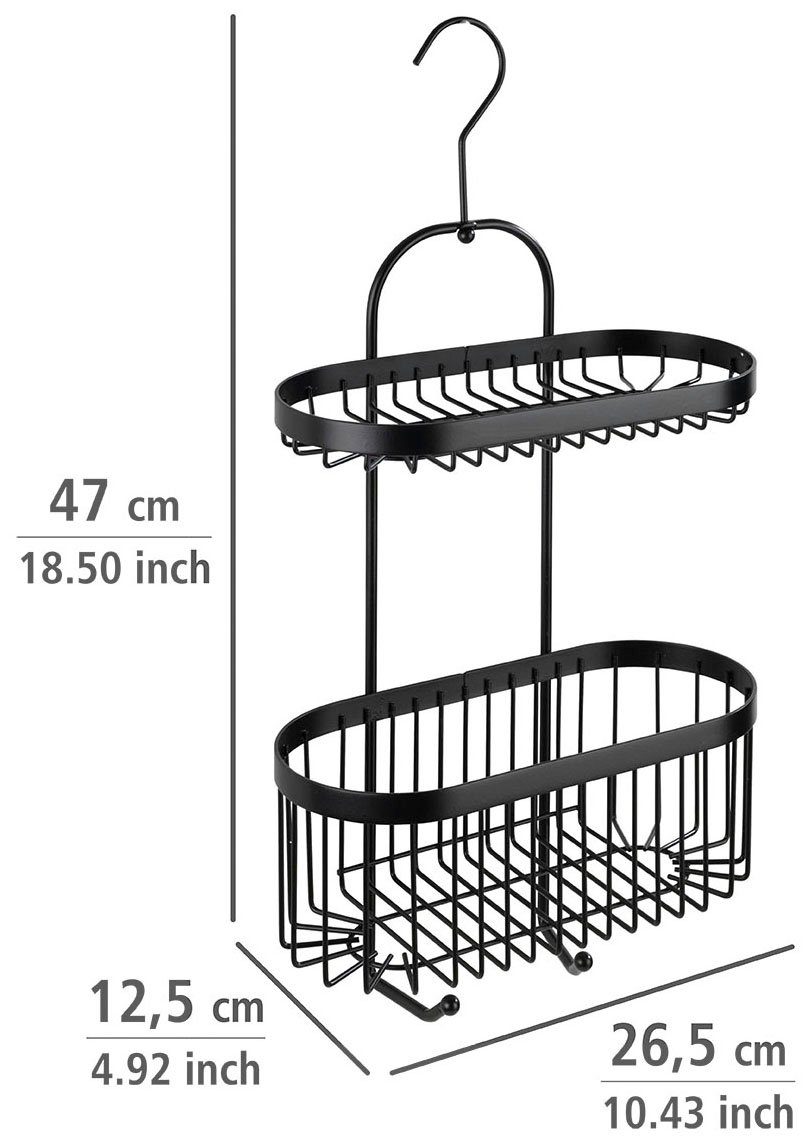 WENKO Badkamerrekje Classic plus black