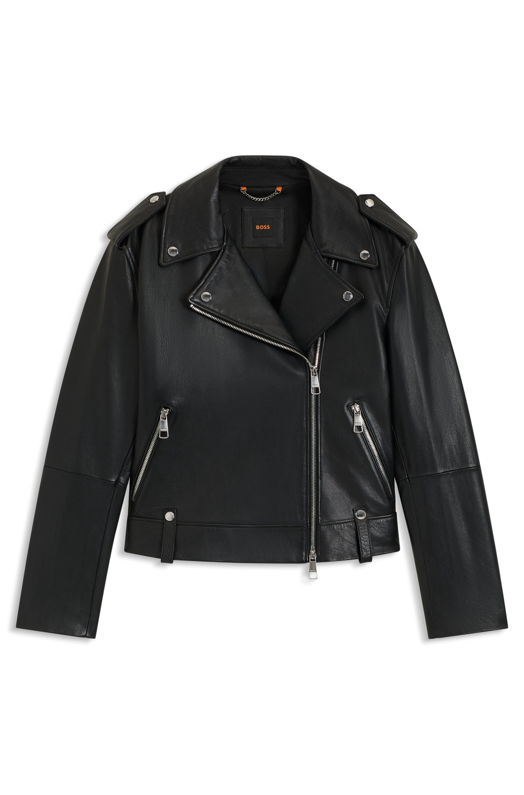 Boss Orange Leren jack Sandy premium damesmode