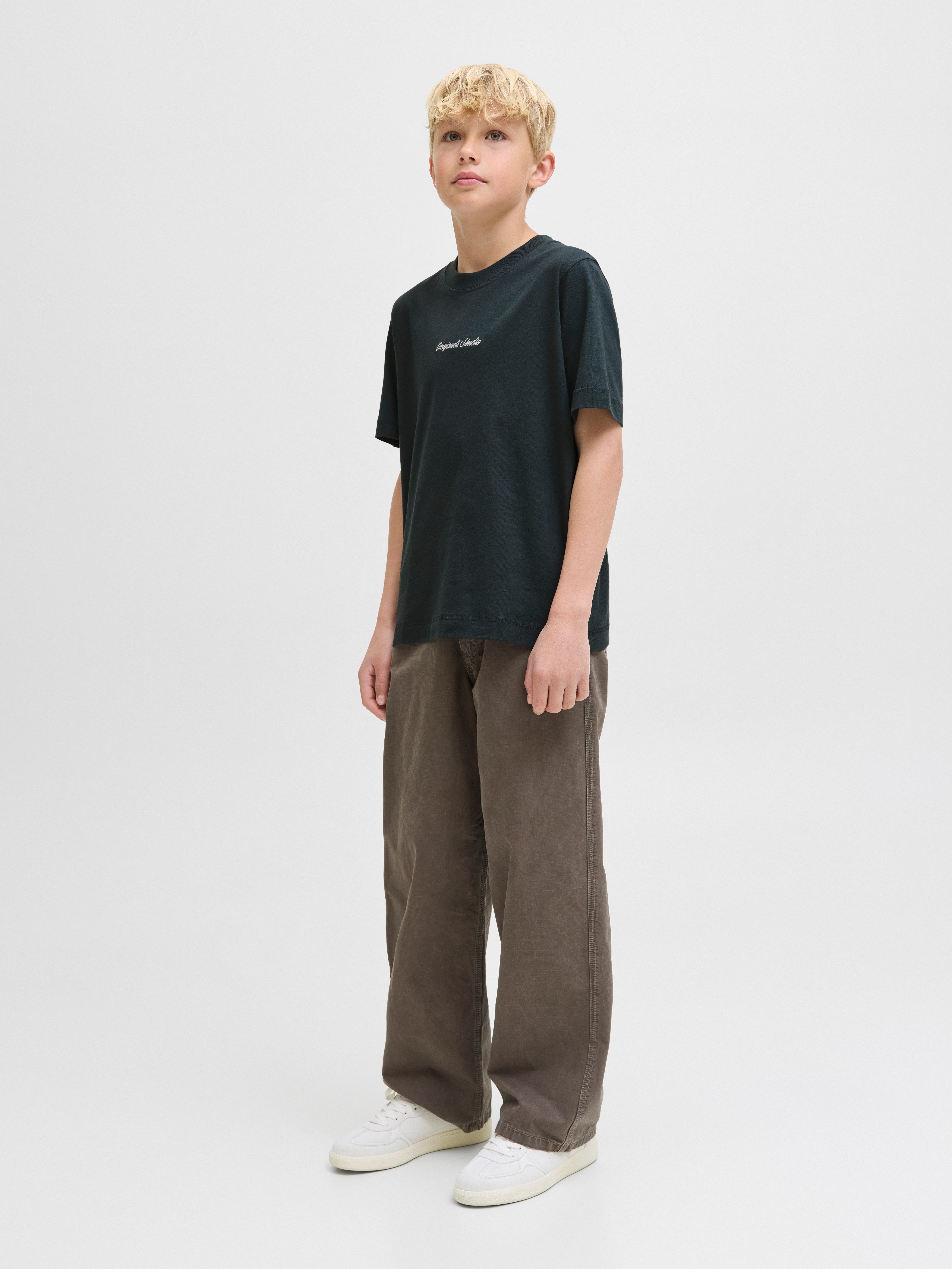 Jack & Jones Junior T-shirt JORNORREBRO EMB TEE SS CN NOOS JNR
