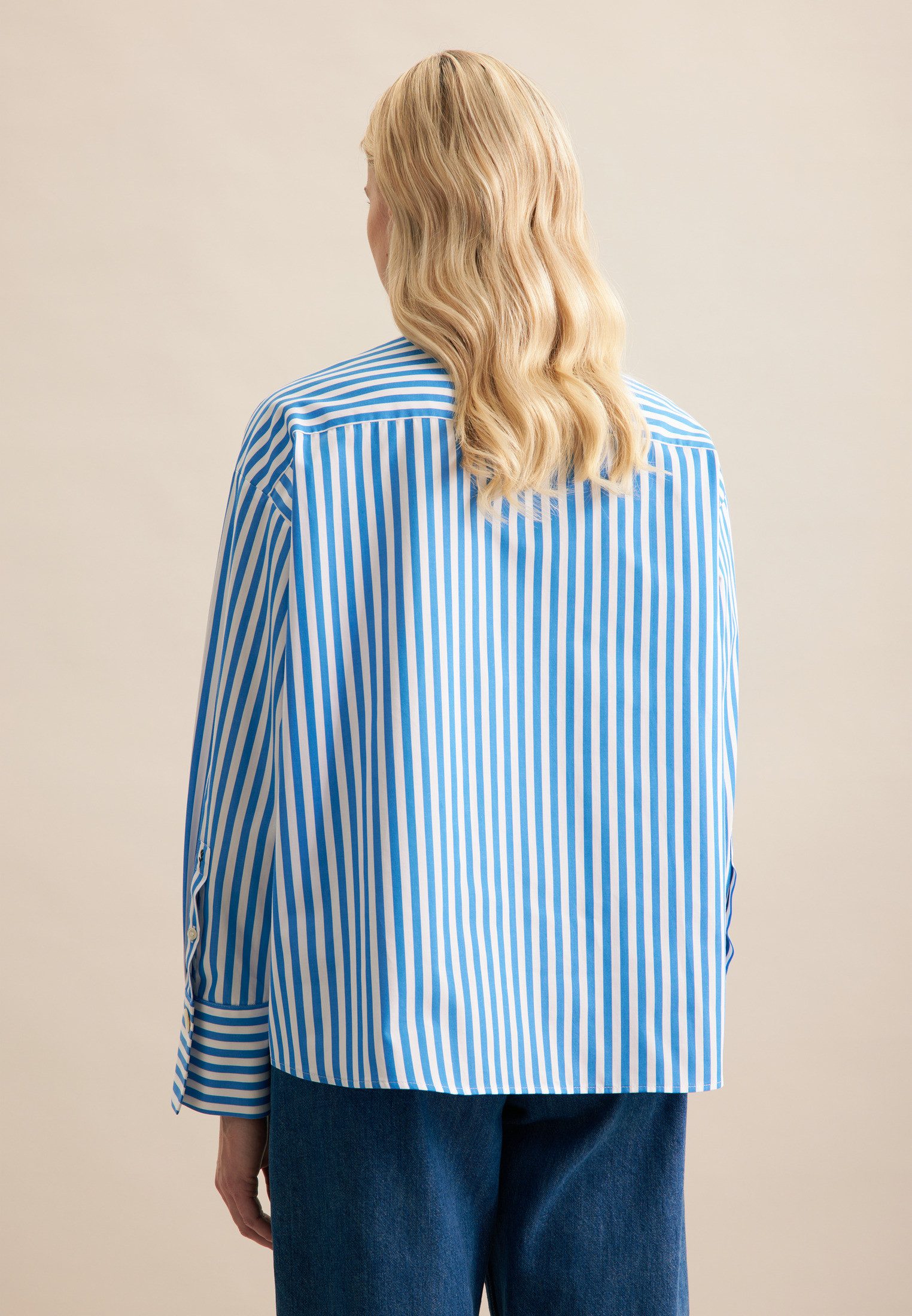 seidensticker Overhemdblouse Zwarte roos